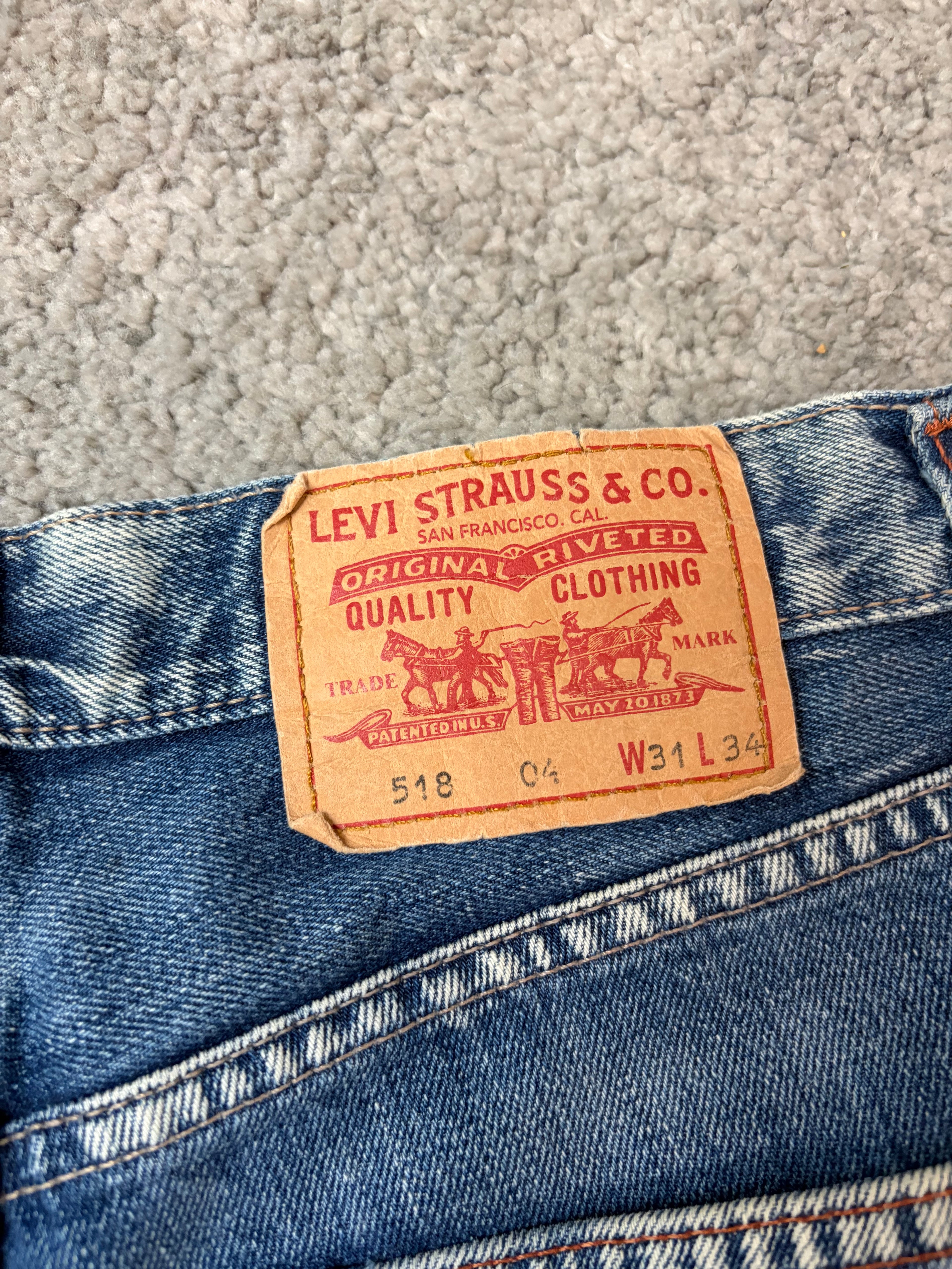 Levis 518 Bootcut (M)