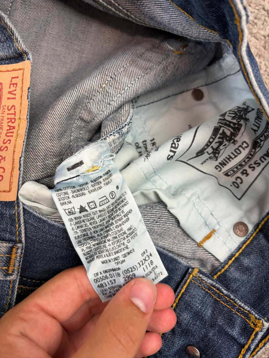 Levis 506 Bootcut (M)