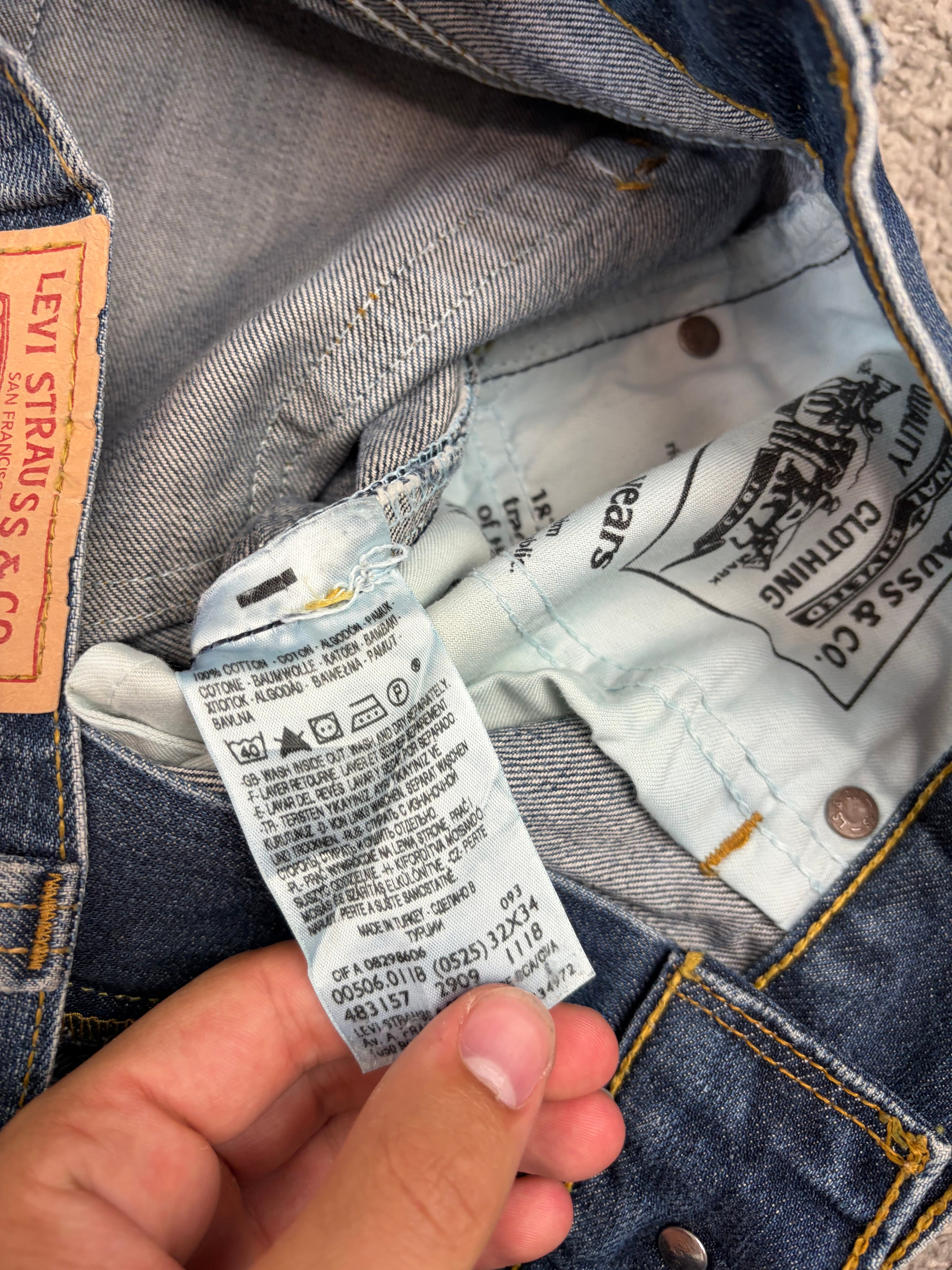 Levis 506 Bootcut (M)