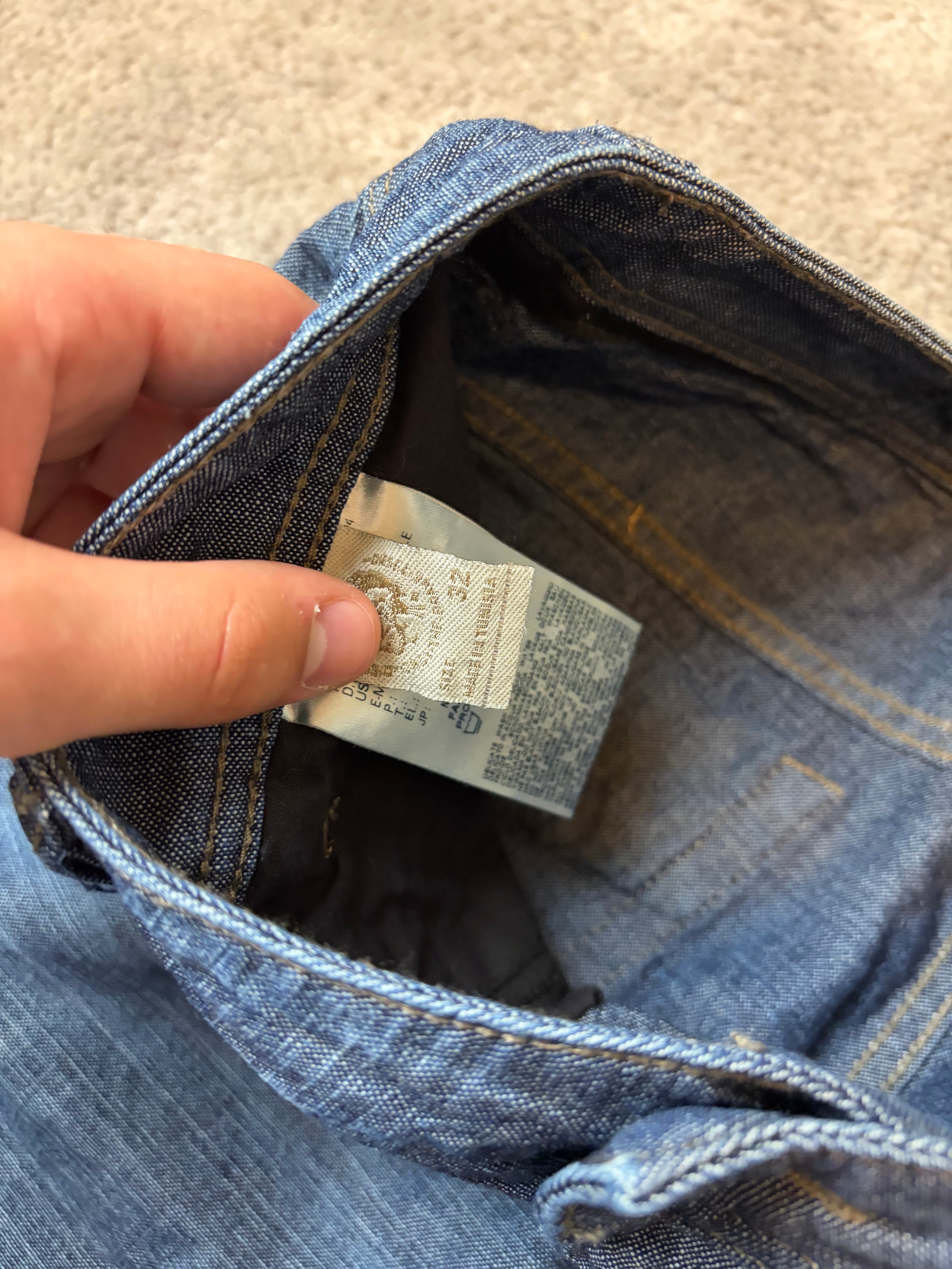 Diesel archive straight denim (M/L)