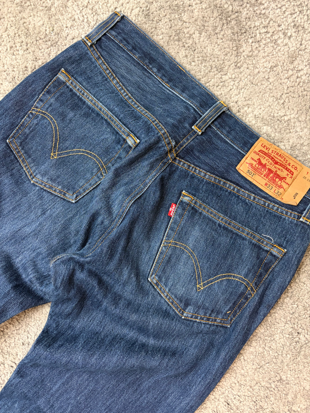 Levis 501 Straight (S/M)