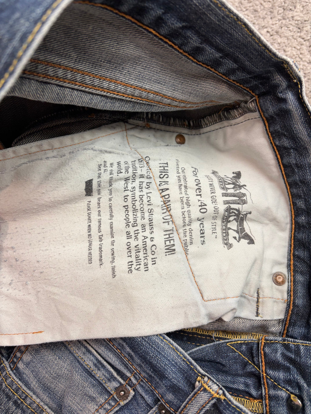 Levis 527 Bootcut (XL)