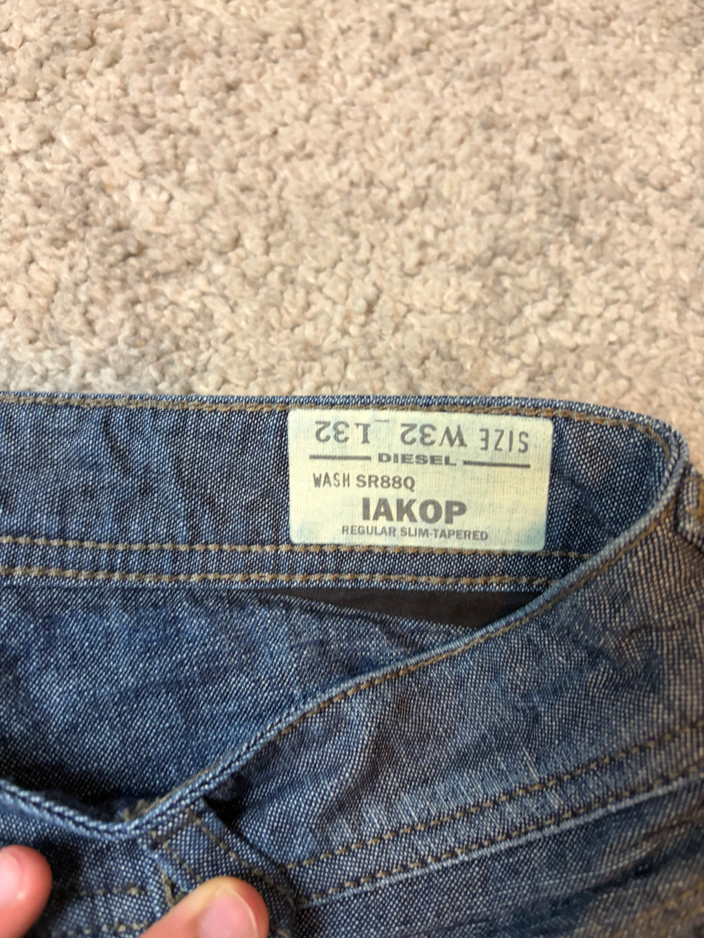 Diesel archive straight denim (M/L)