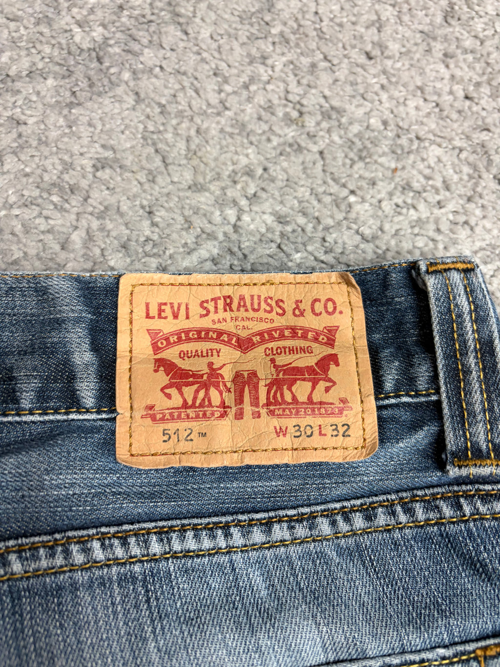Levis 512 Bootcut (S)