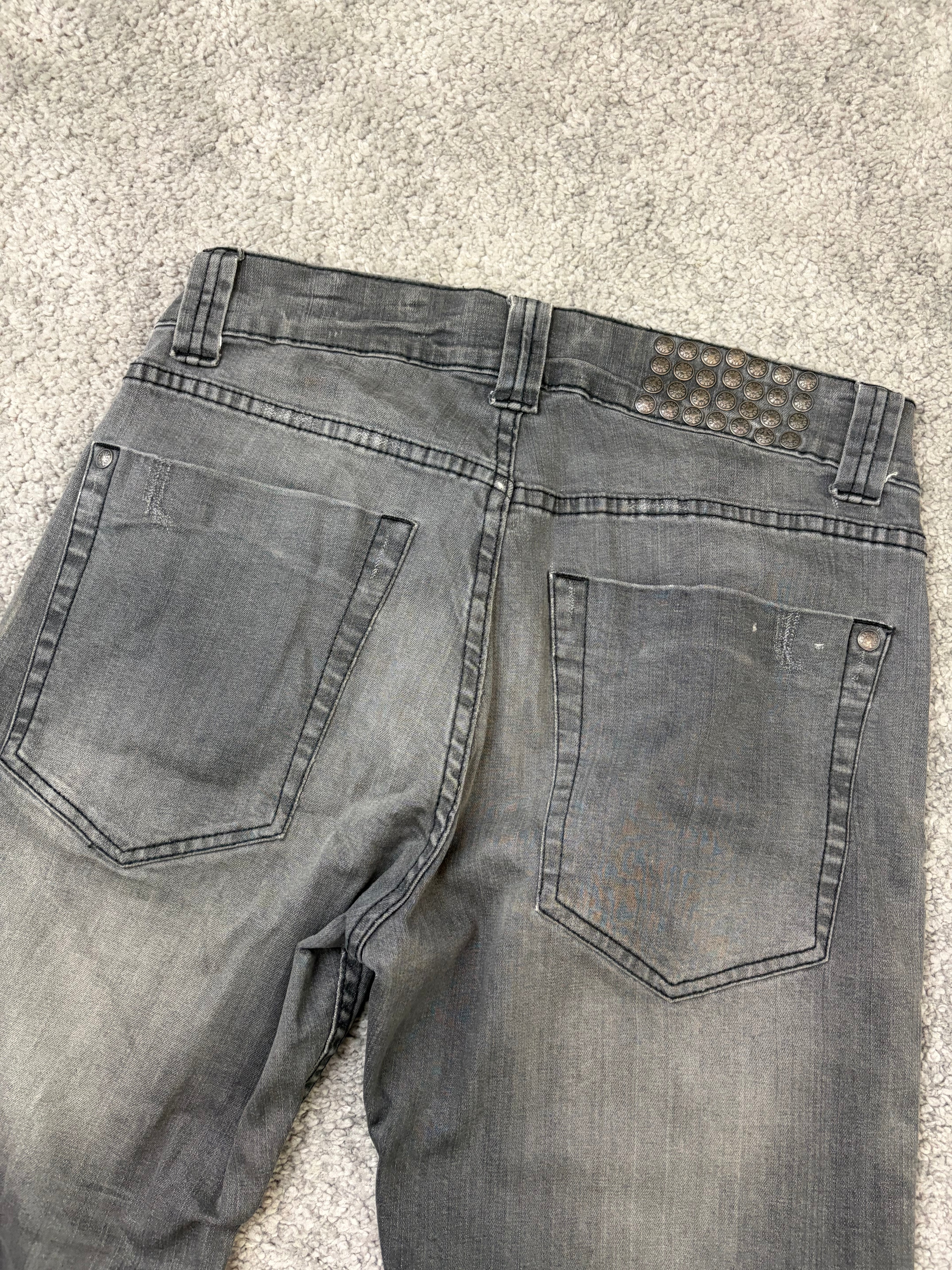 Crazy washed denim (M)