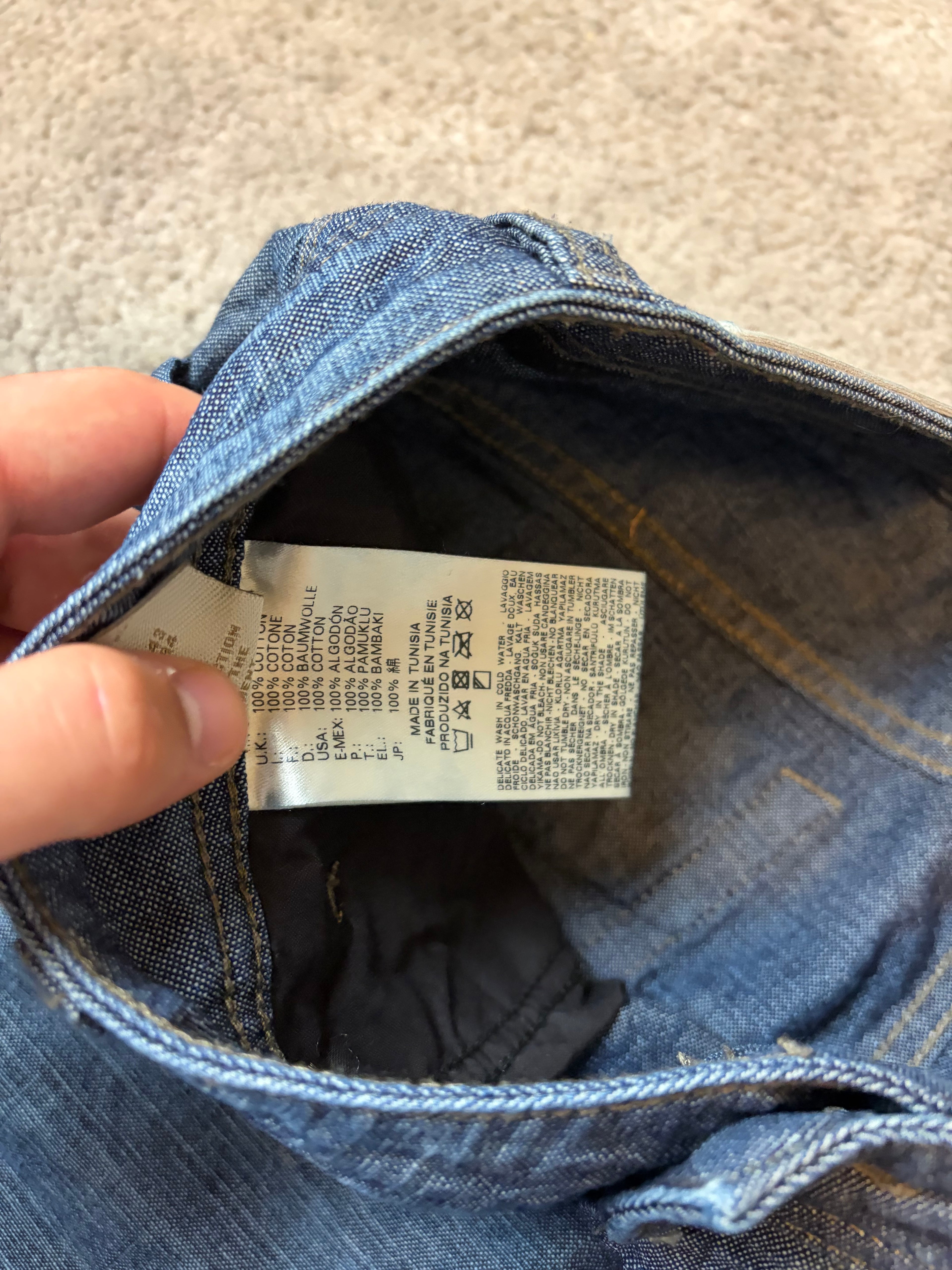 Diesel archive straight denim (M/L)