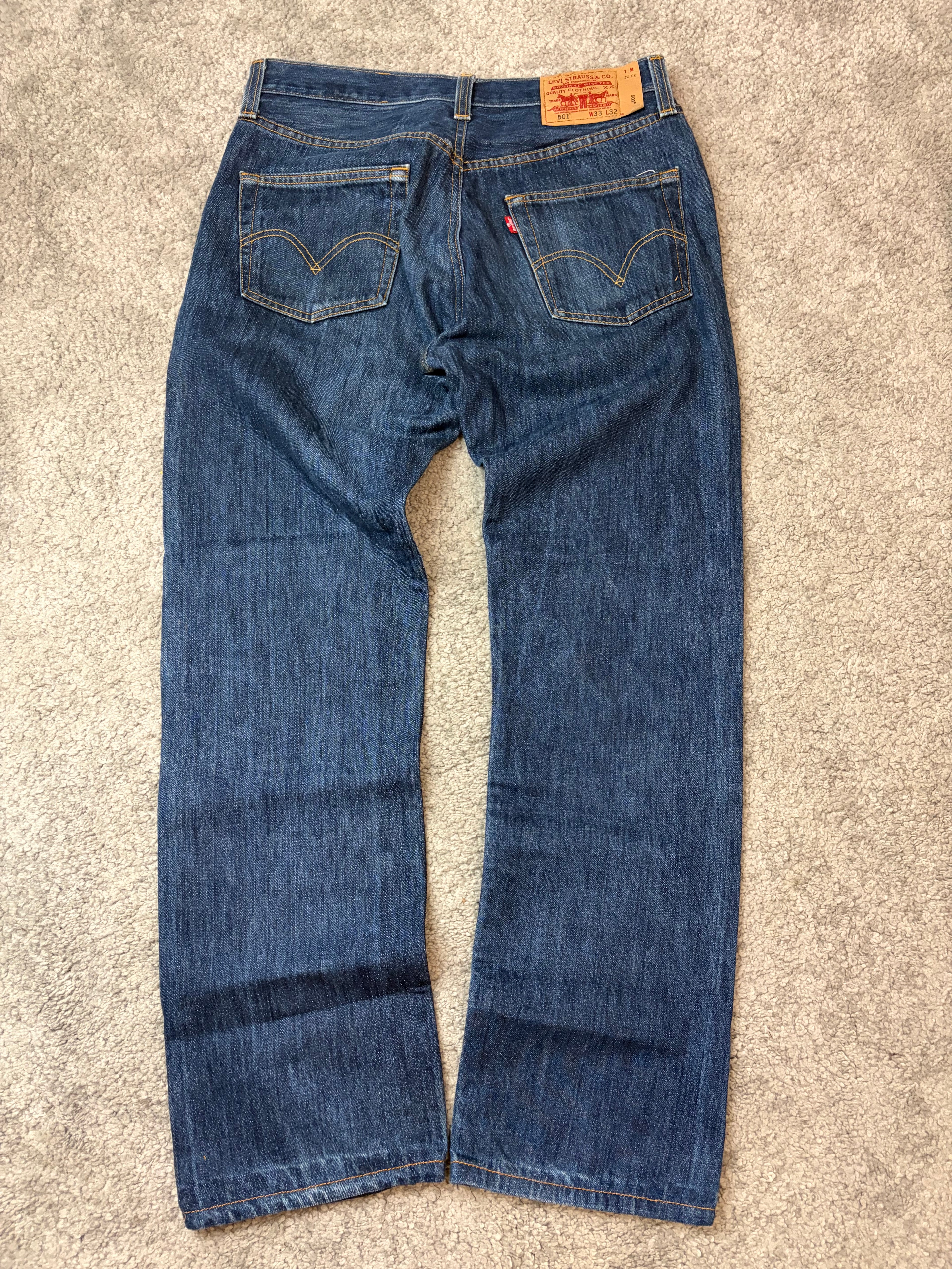 Levis 501 Straight (S/M)