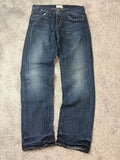 Archive baggy straight denim (M)