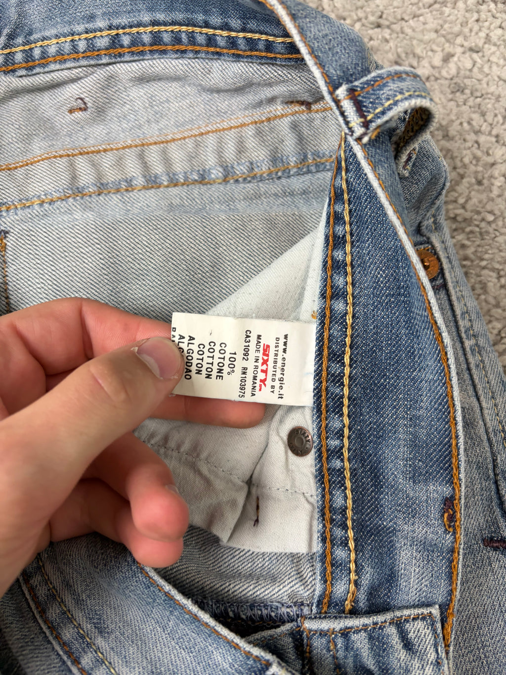 Archive straight denim (M/L)