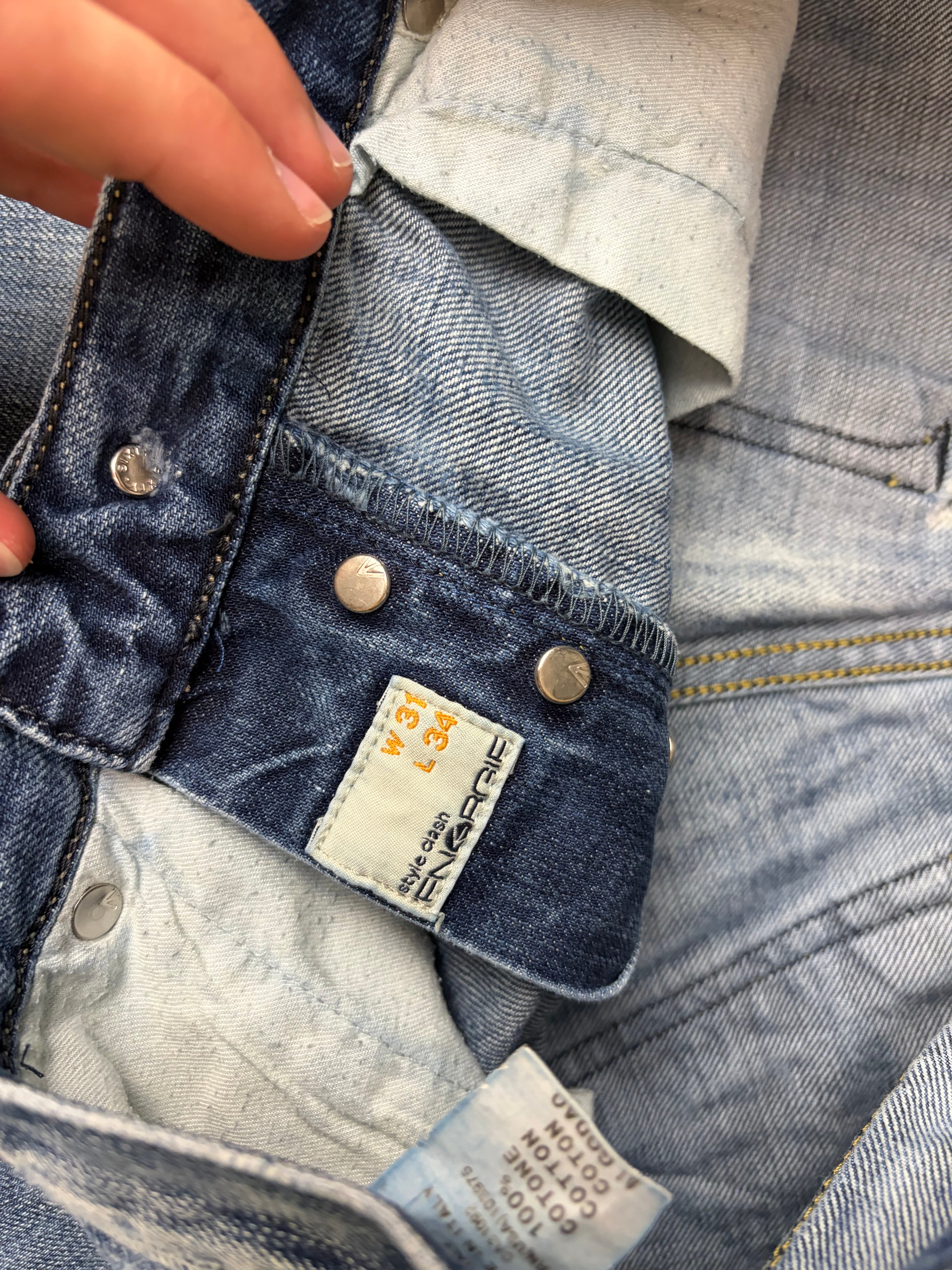 Archive washed denim (M)