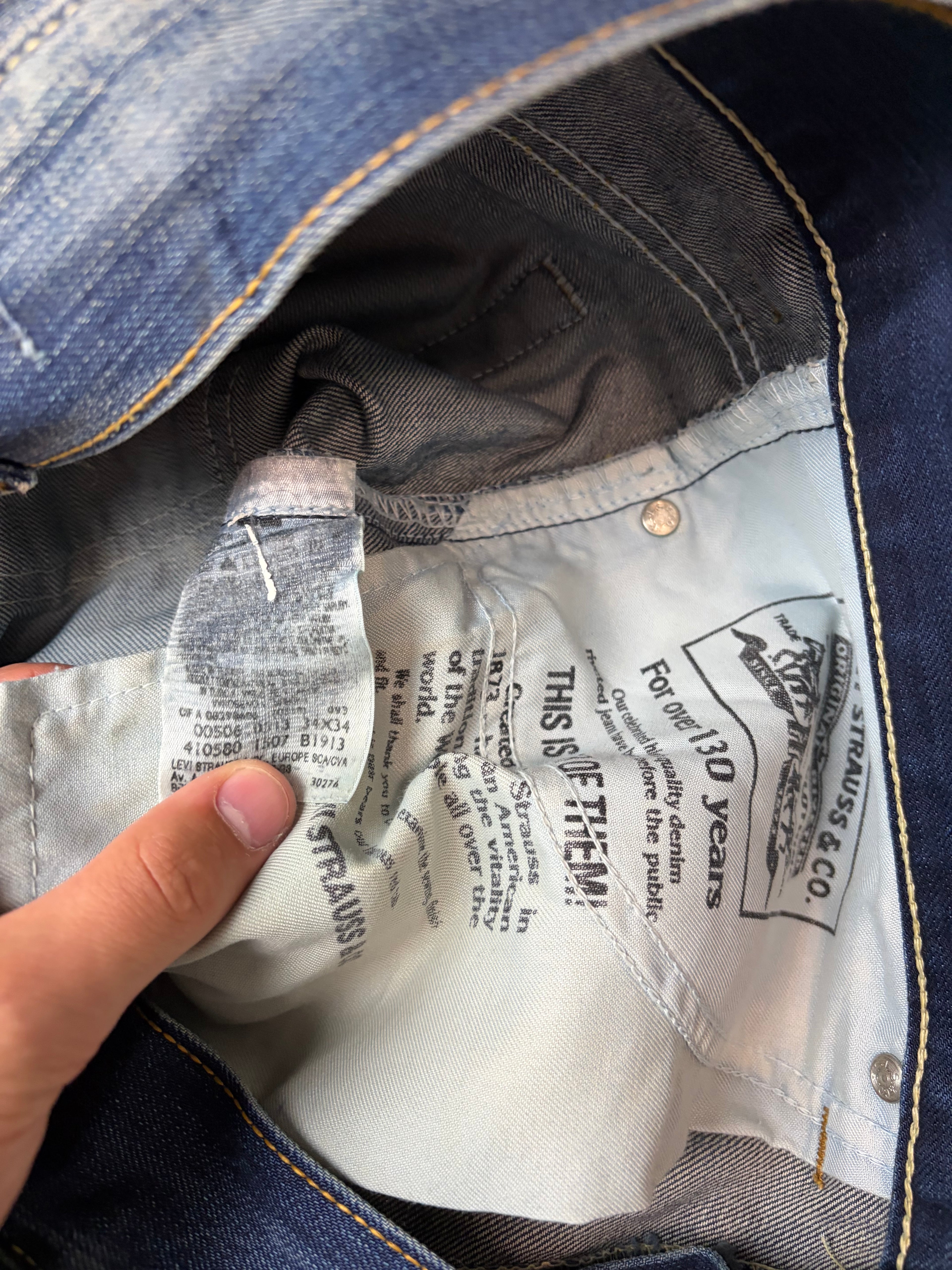 Levis 506 standard straight (L)