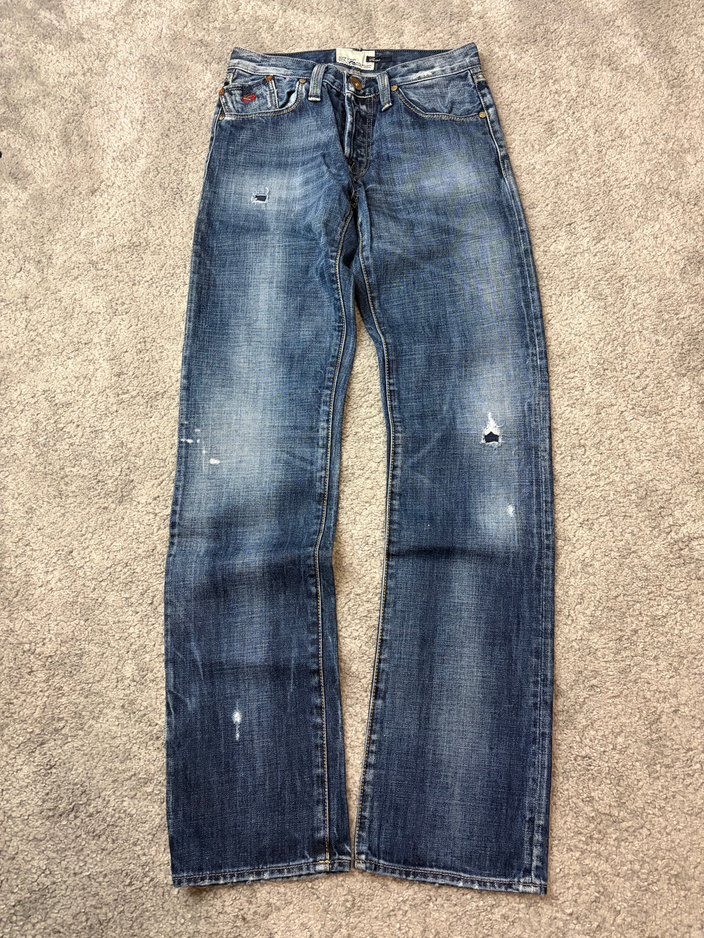 Archive washed denim (S)