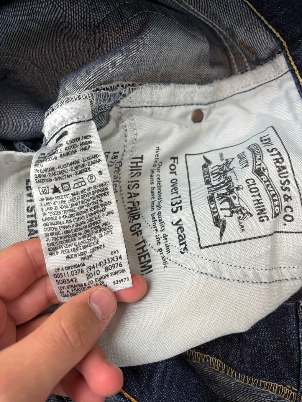 Levis 511 slim (L)