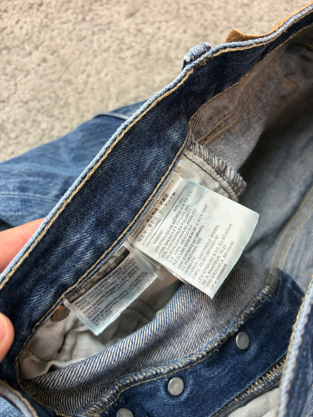 Levis 501 Straight (S)