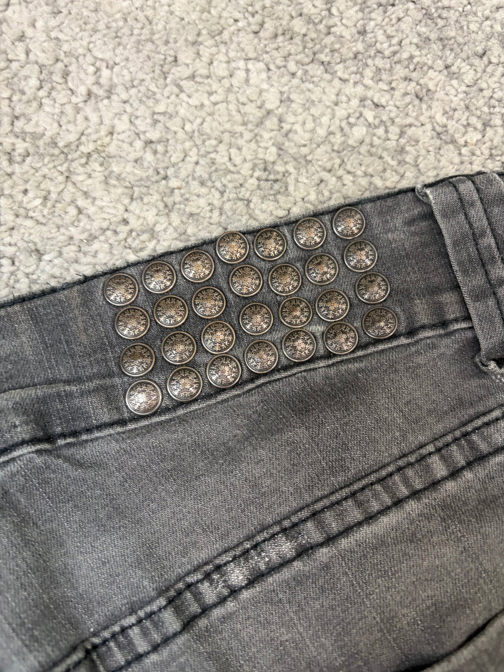 Crazy washed denim (M)