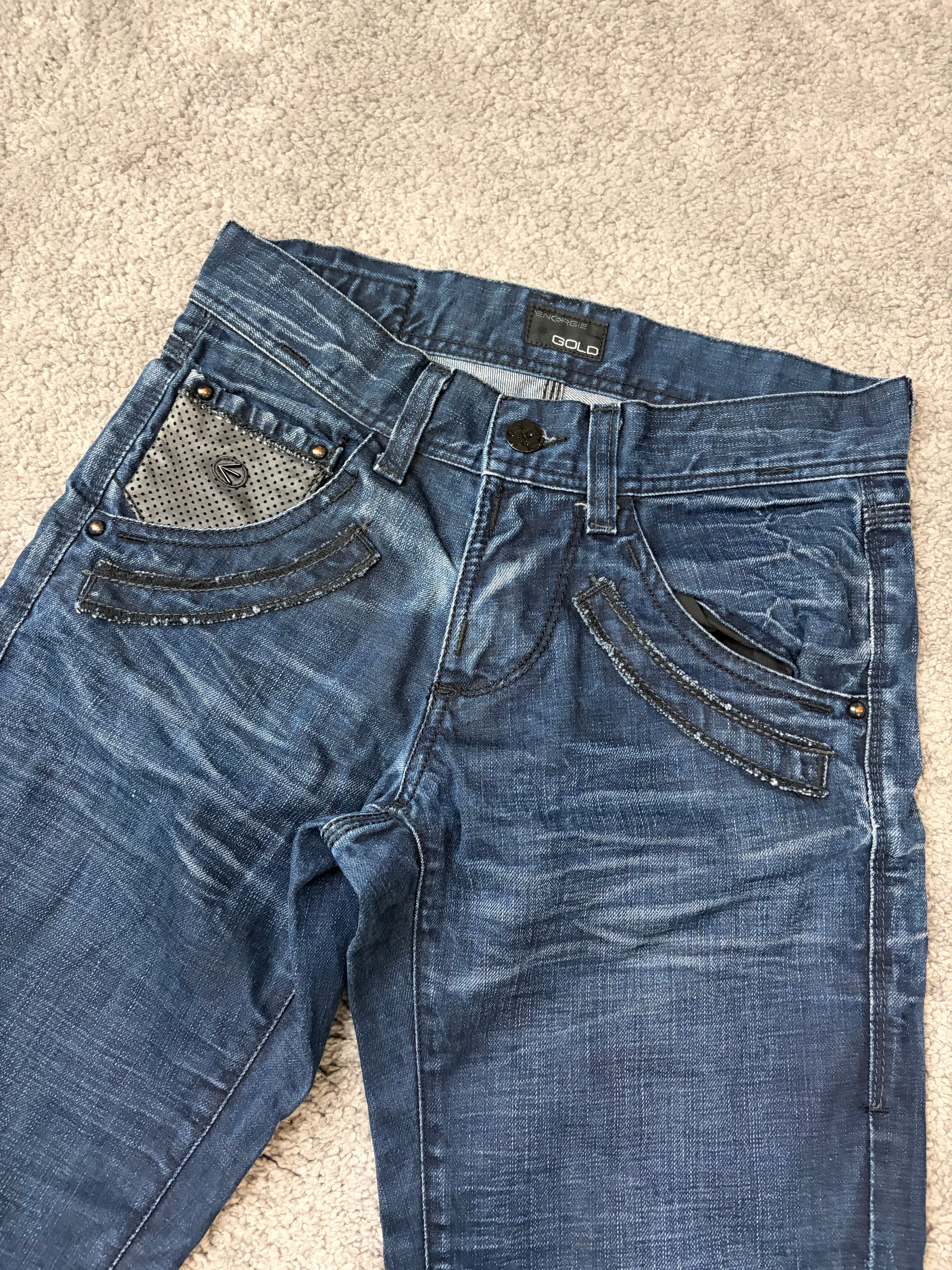Archive washed denim (S)