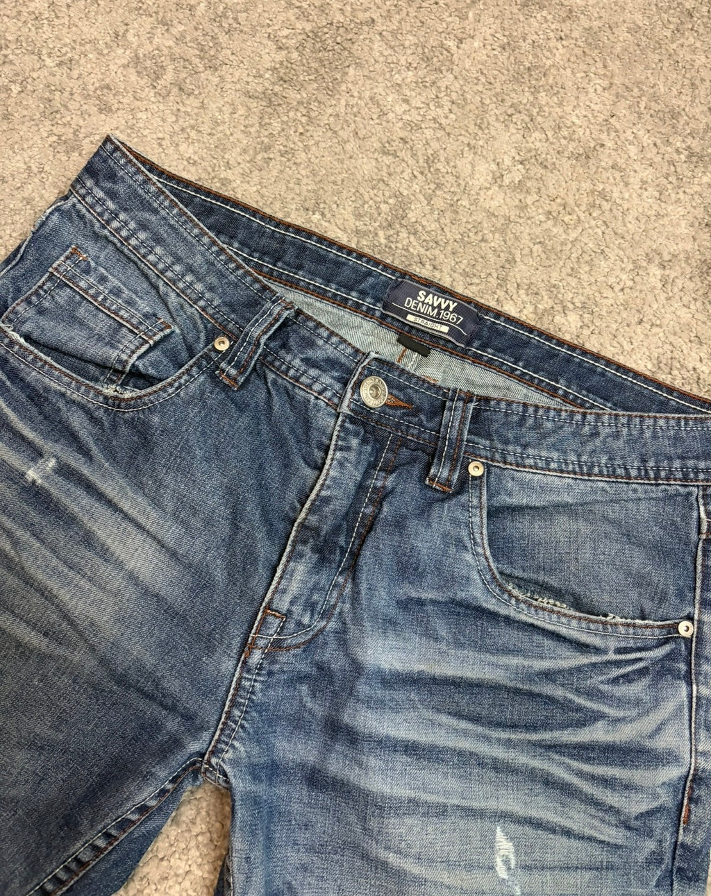 Archive washed denim (L)