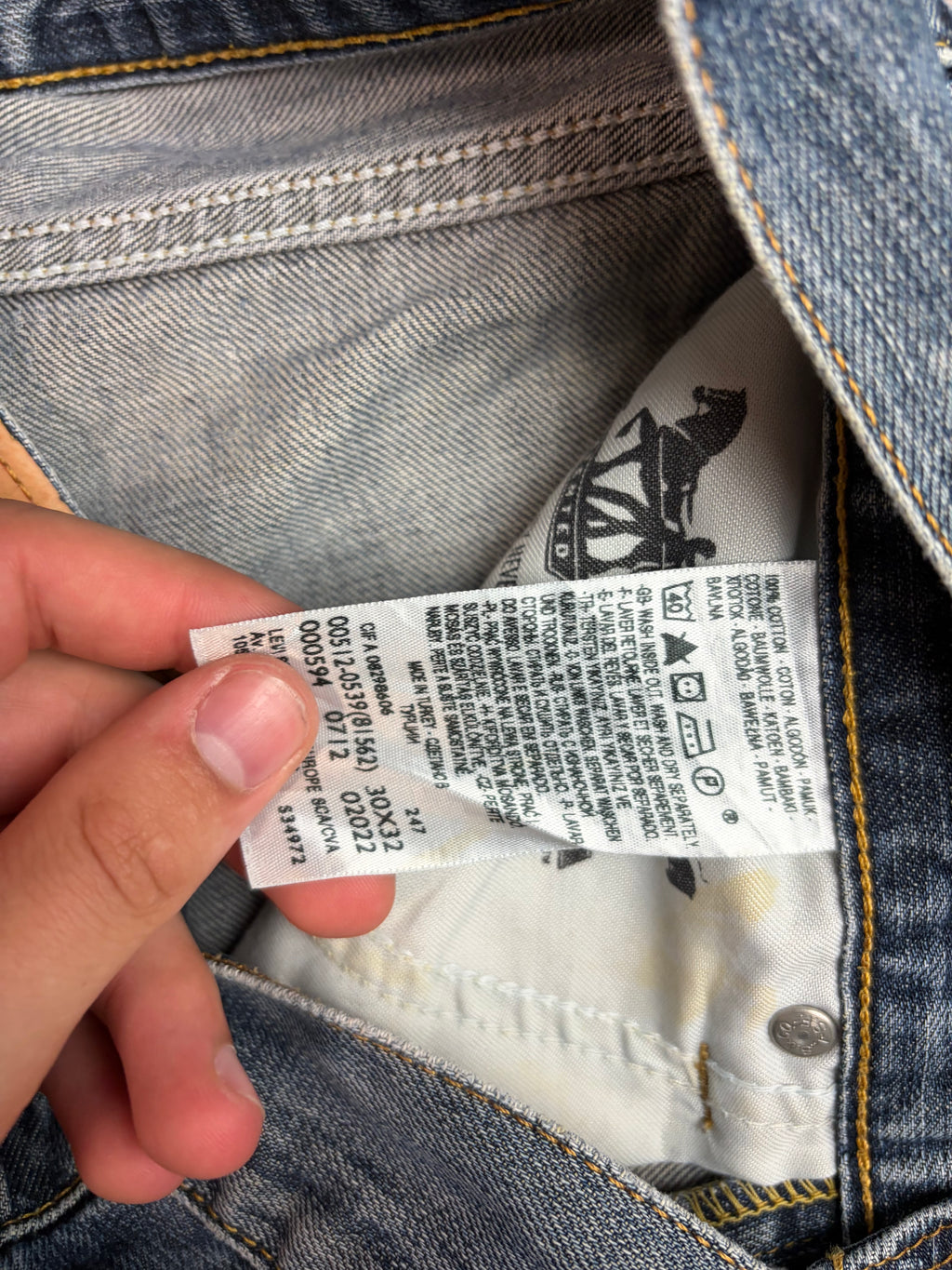 Levis 512 Bootcut (S)