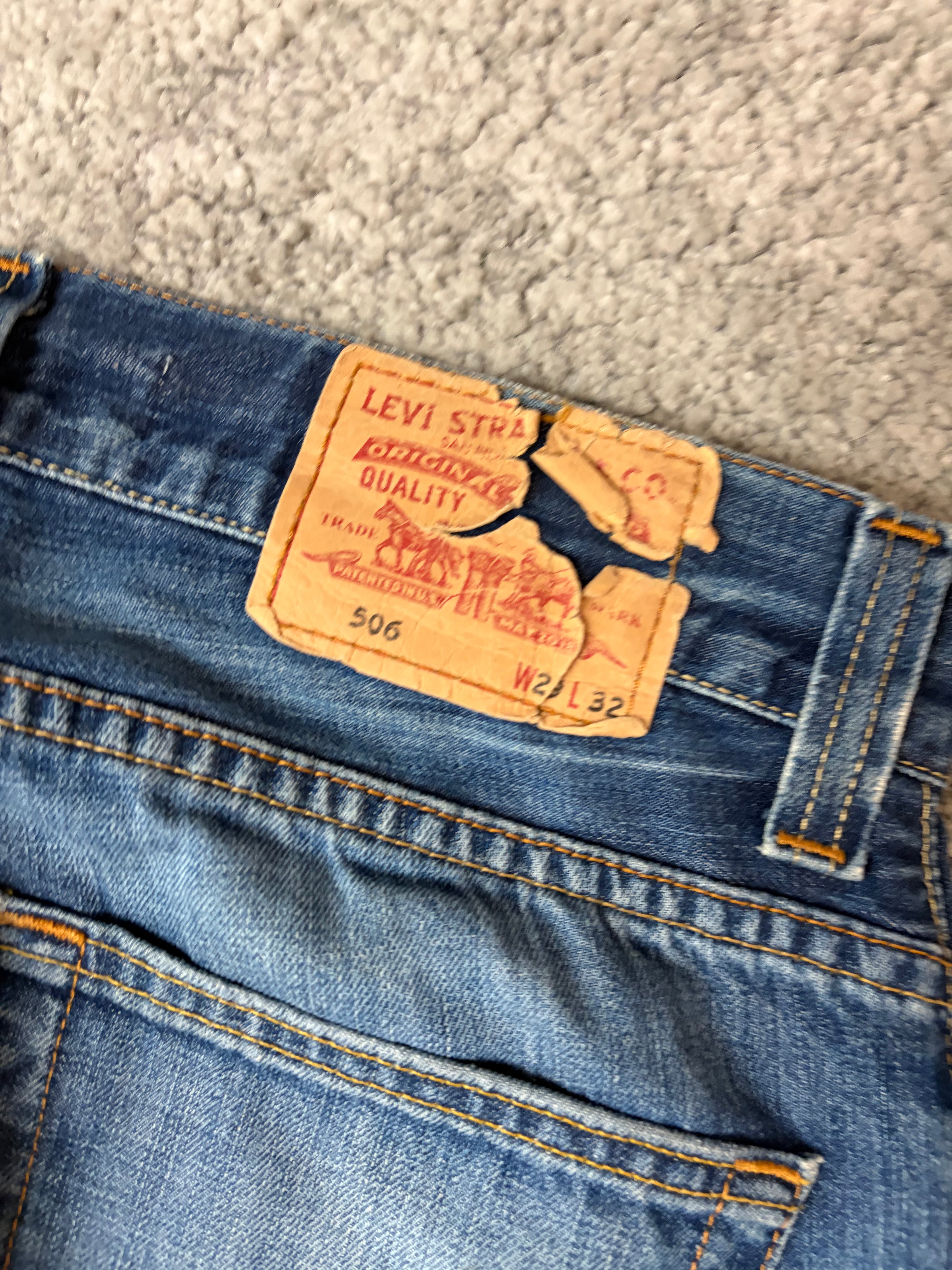 Levis 506 straight (S)