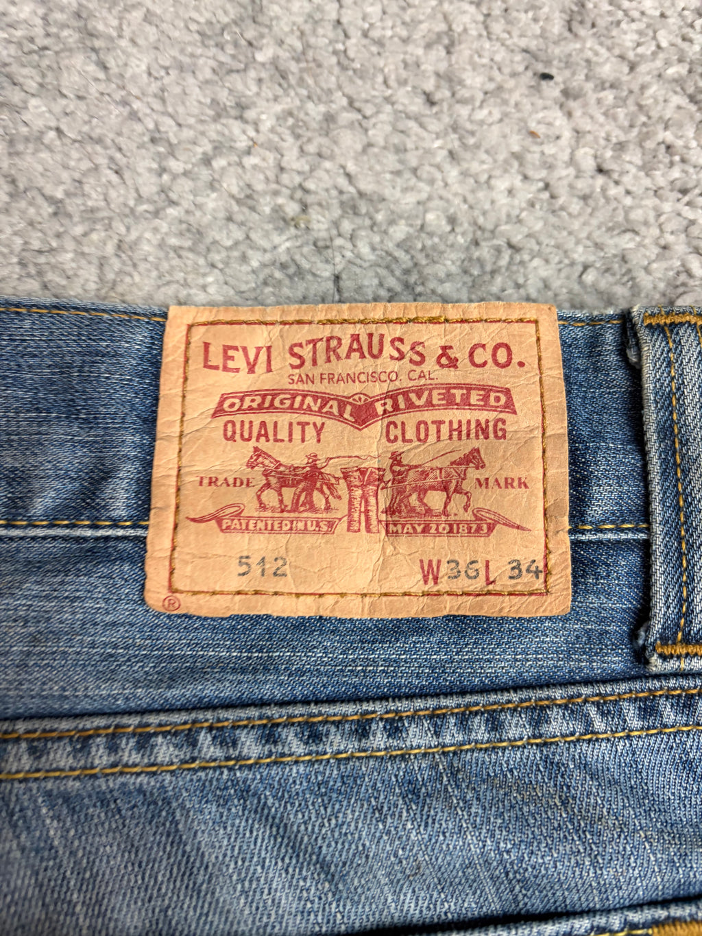 Levis 512 Bootcut (XL)