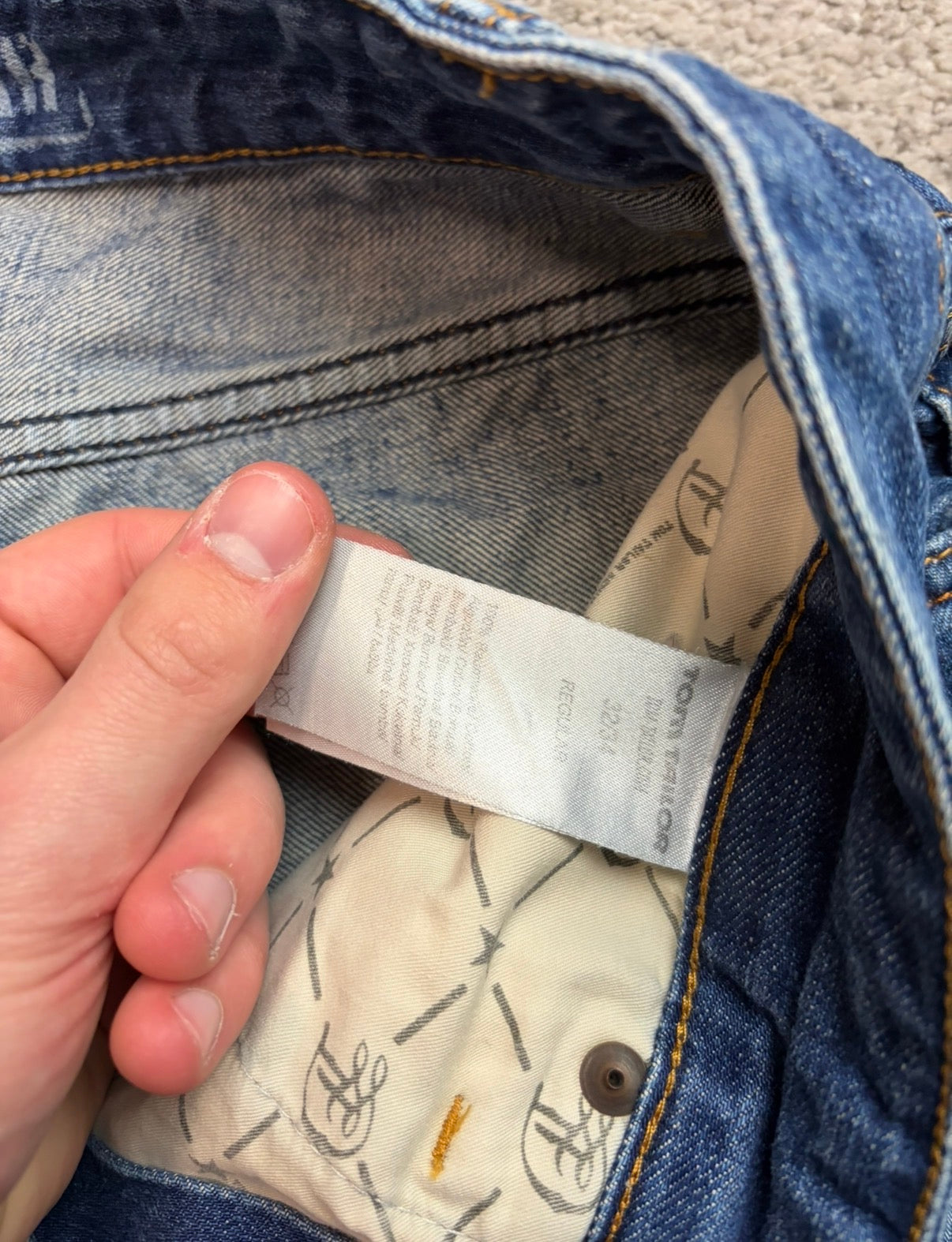 Archive Bootcut denim (M)