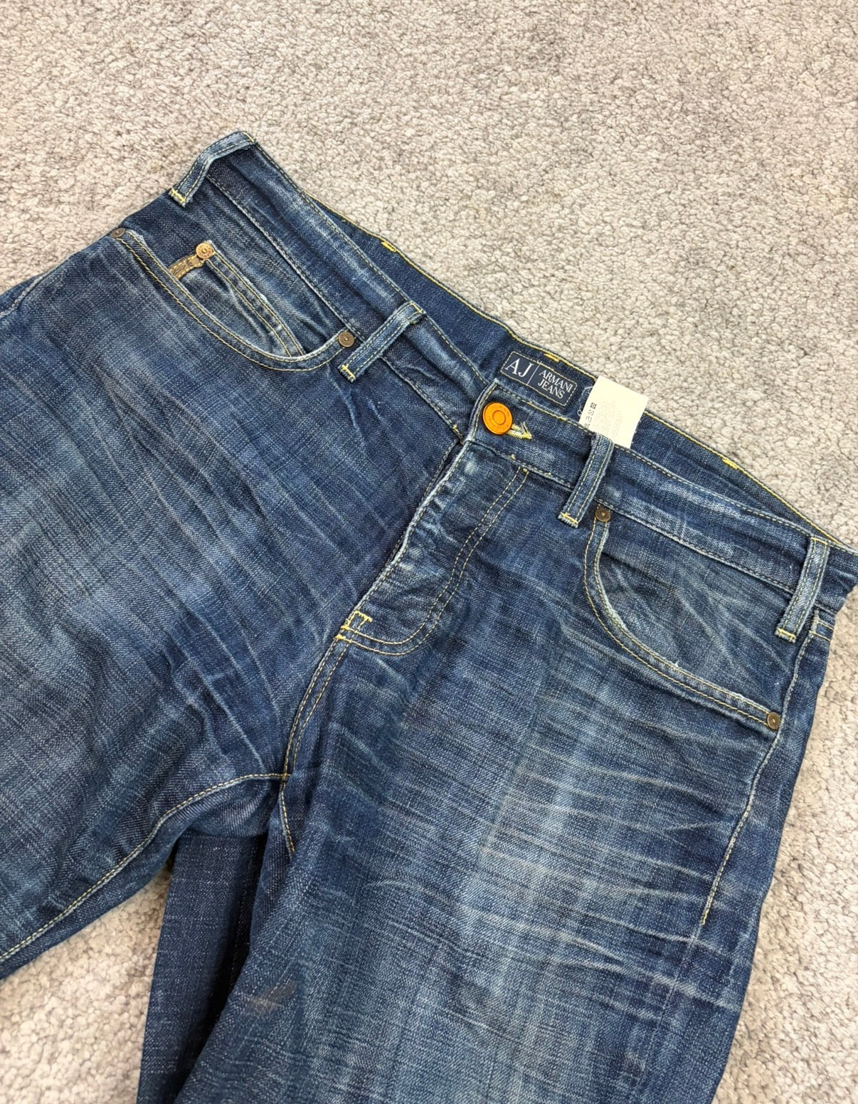 Armani printed denim (L)