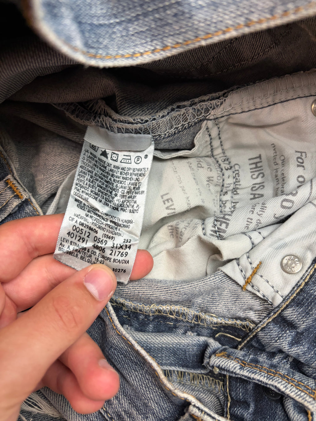Levis 512 Bootcut (M)