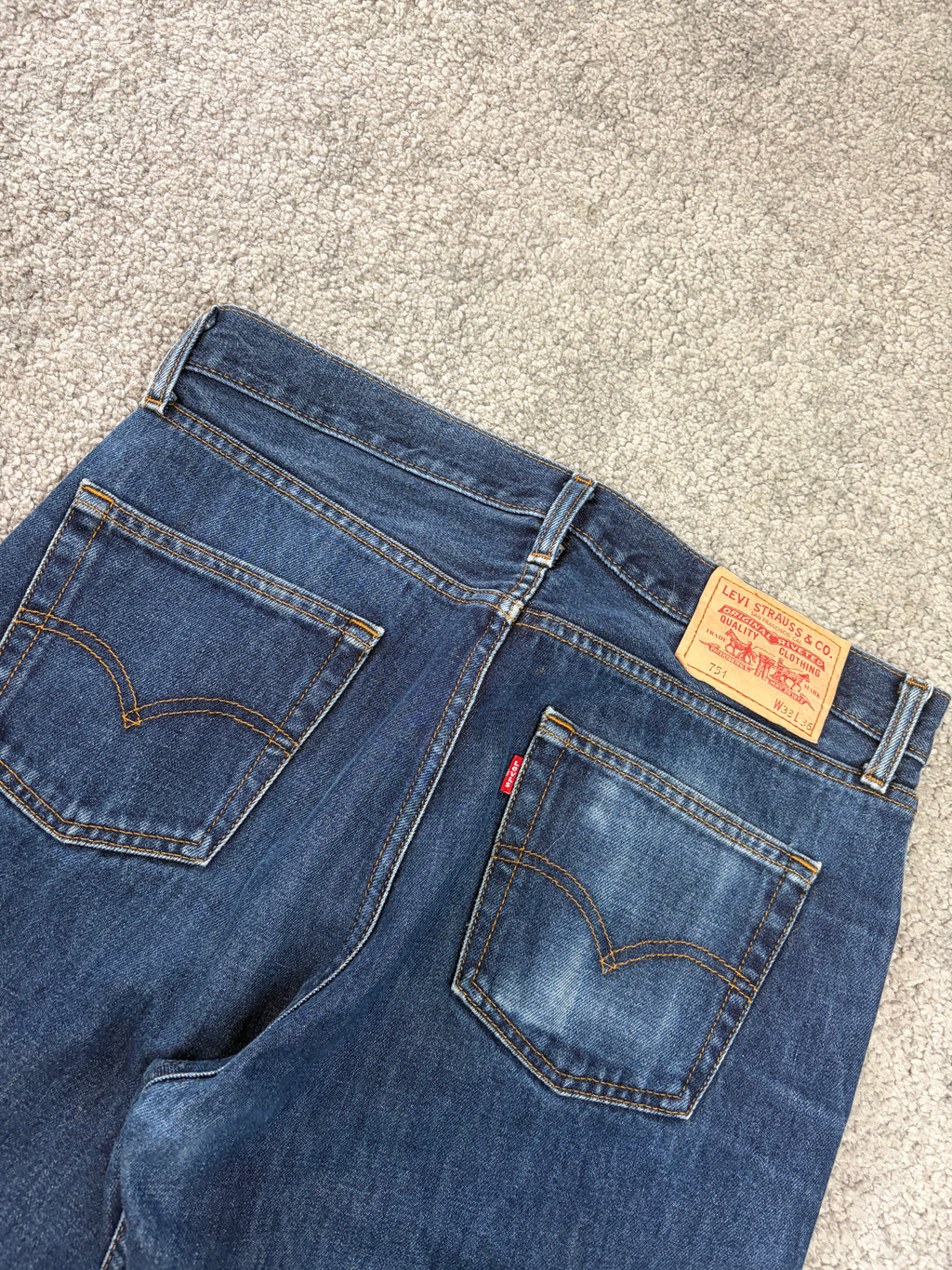 Levis washed denim (L)
