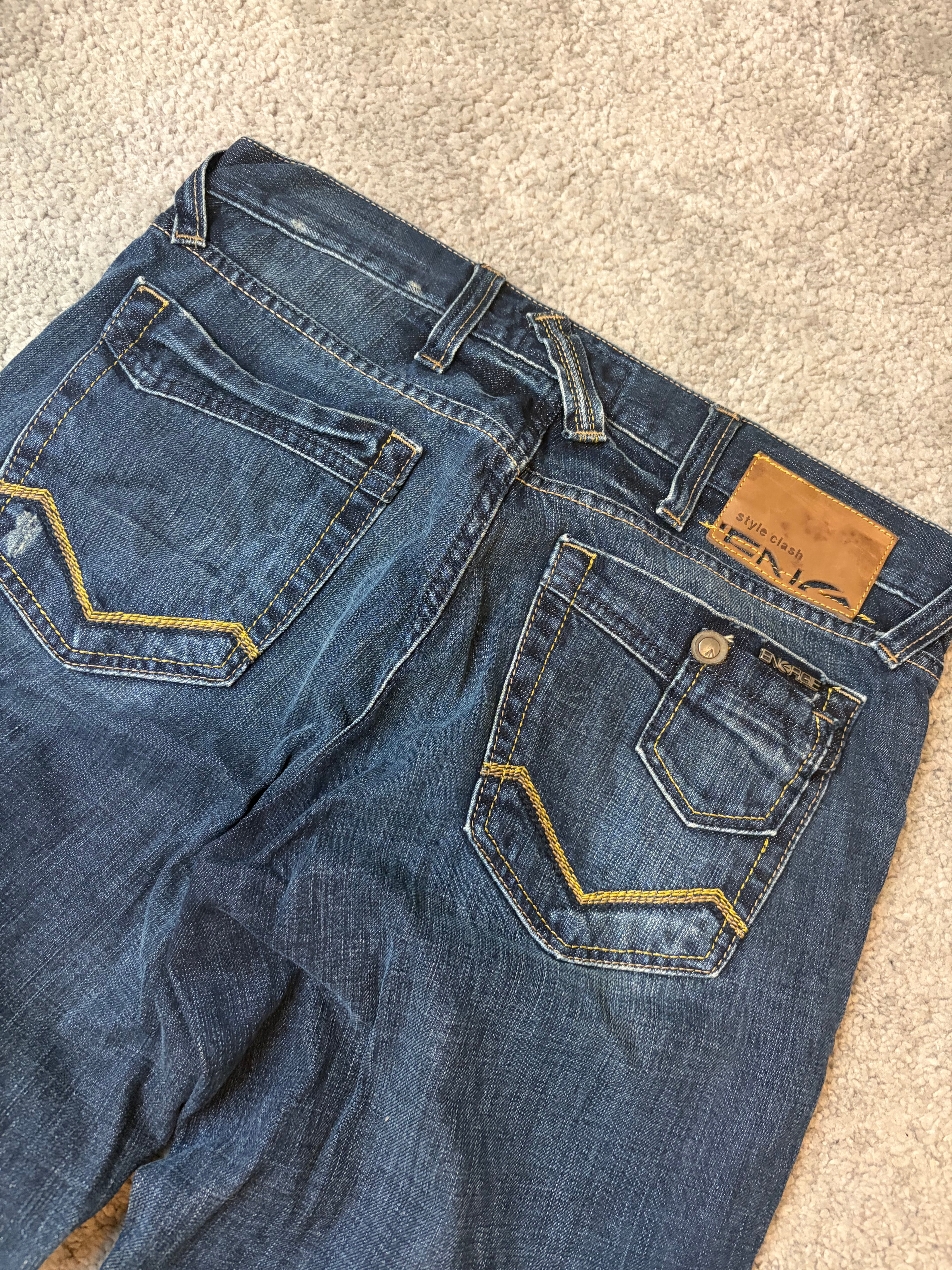 Archive baggy straight denim (M)