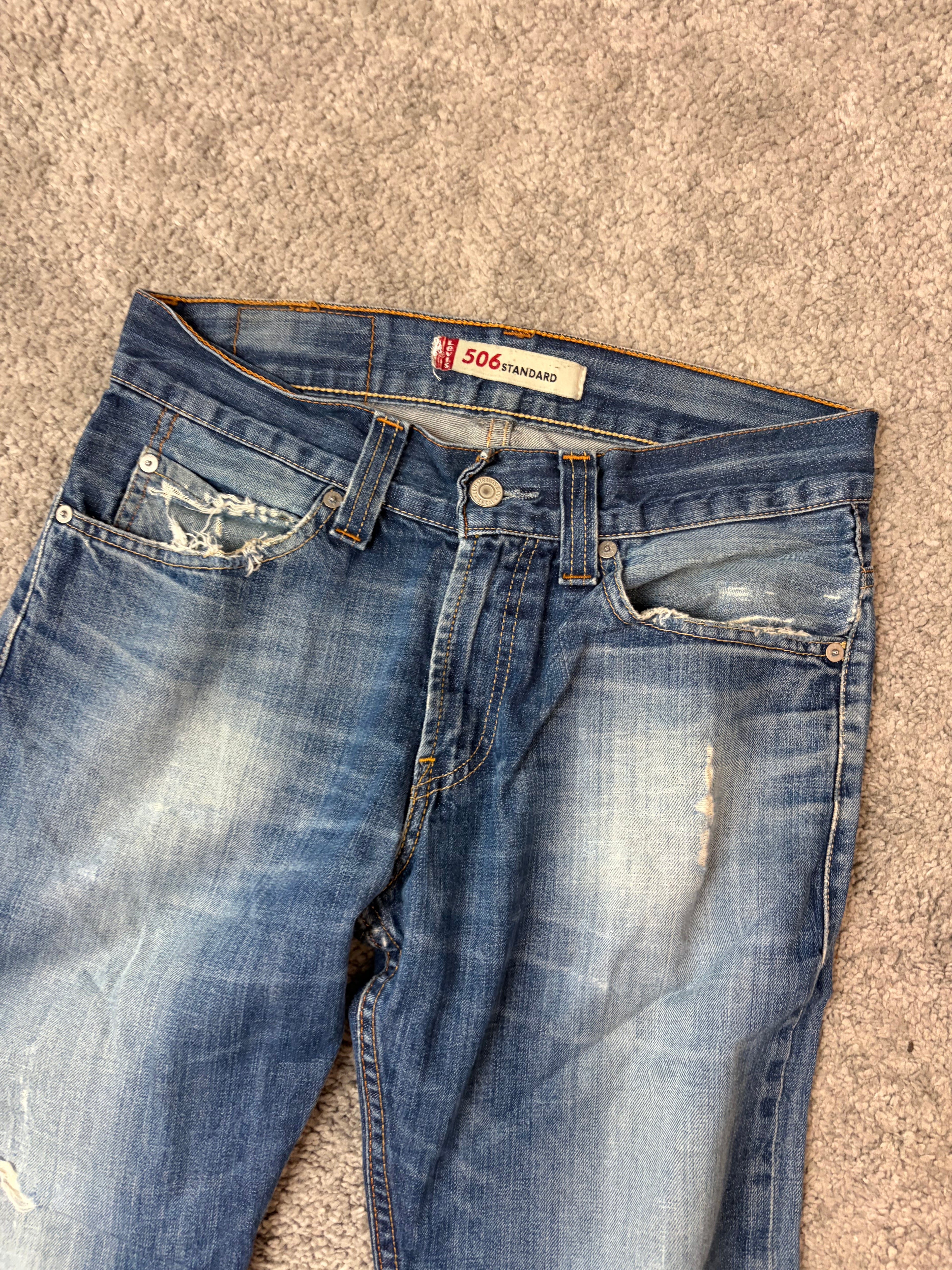 Levis 506 straight (S)