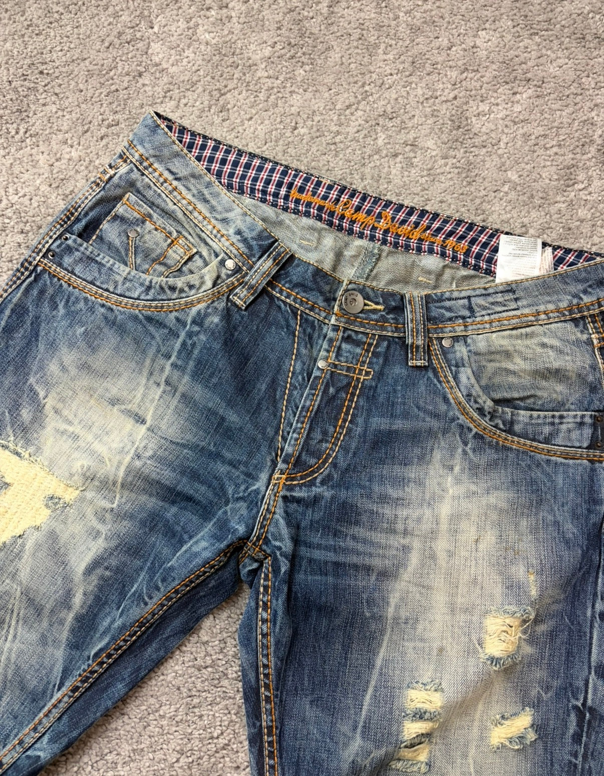 Crazy japanese washed denim (L/XL)