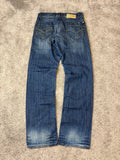 Archive washed straight denim (S/M)