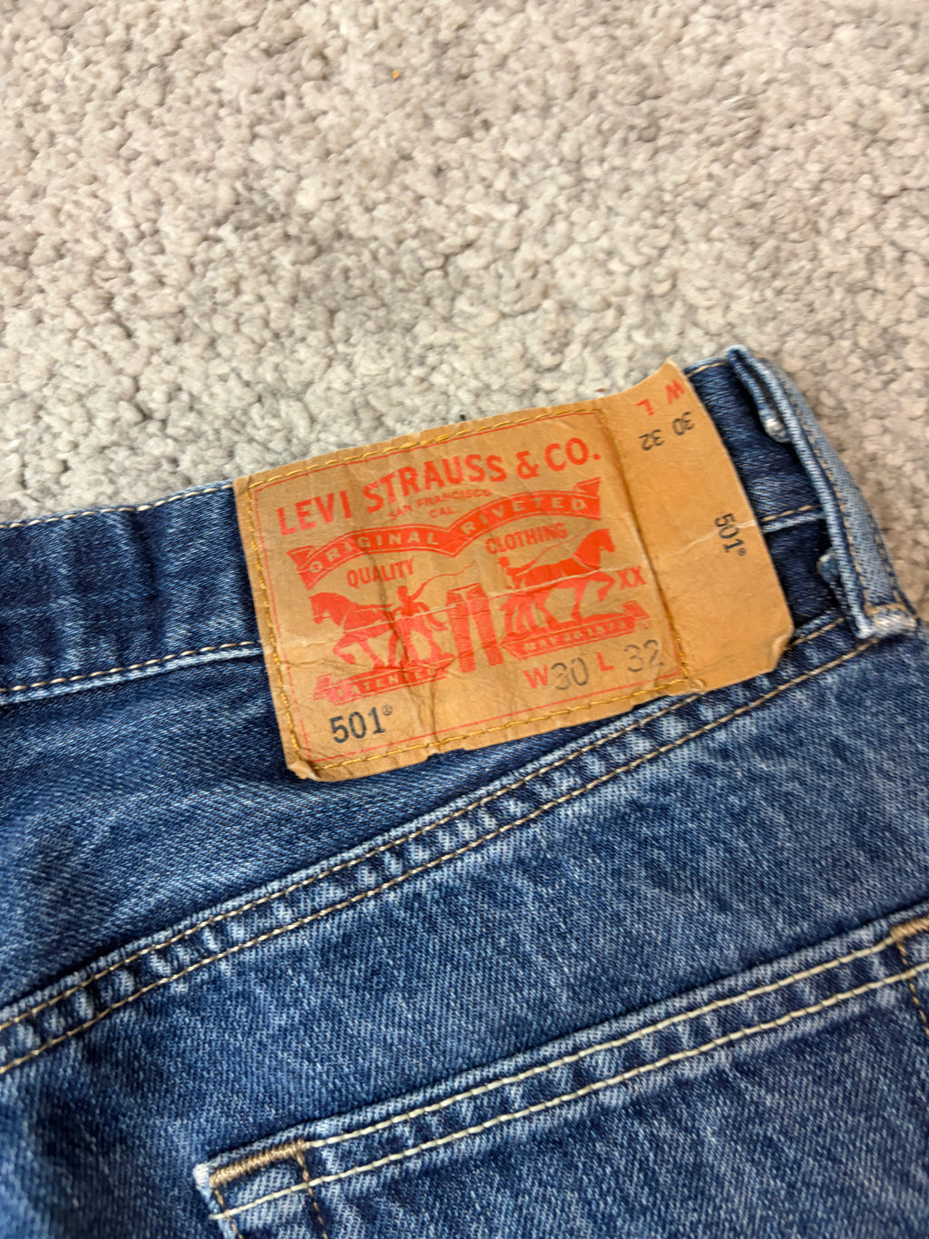 Levis 501 Straight (S)