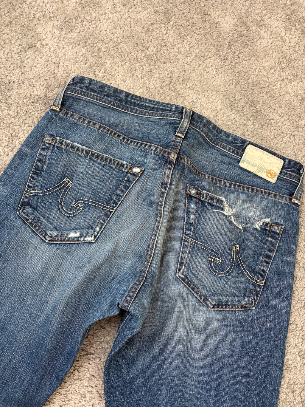 Rare AG straight denim (M)
