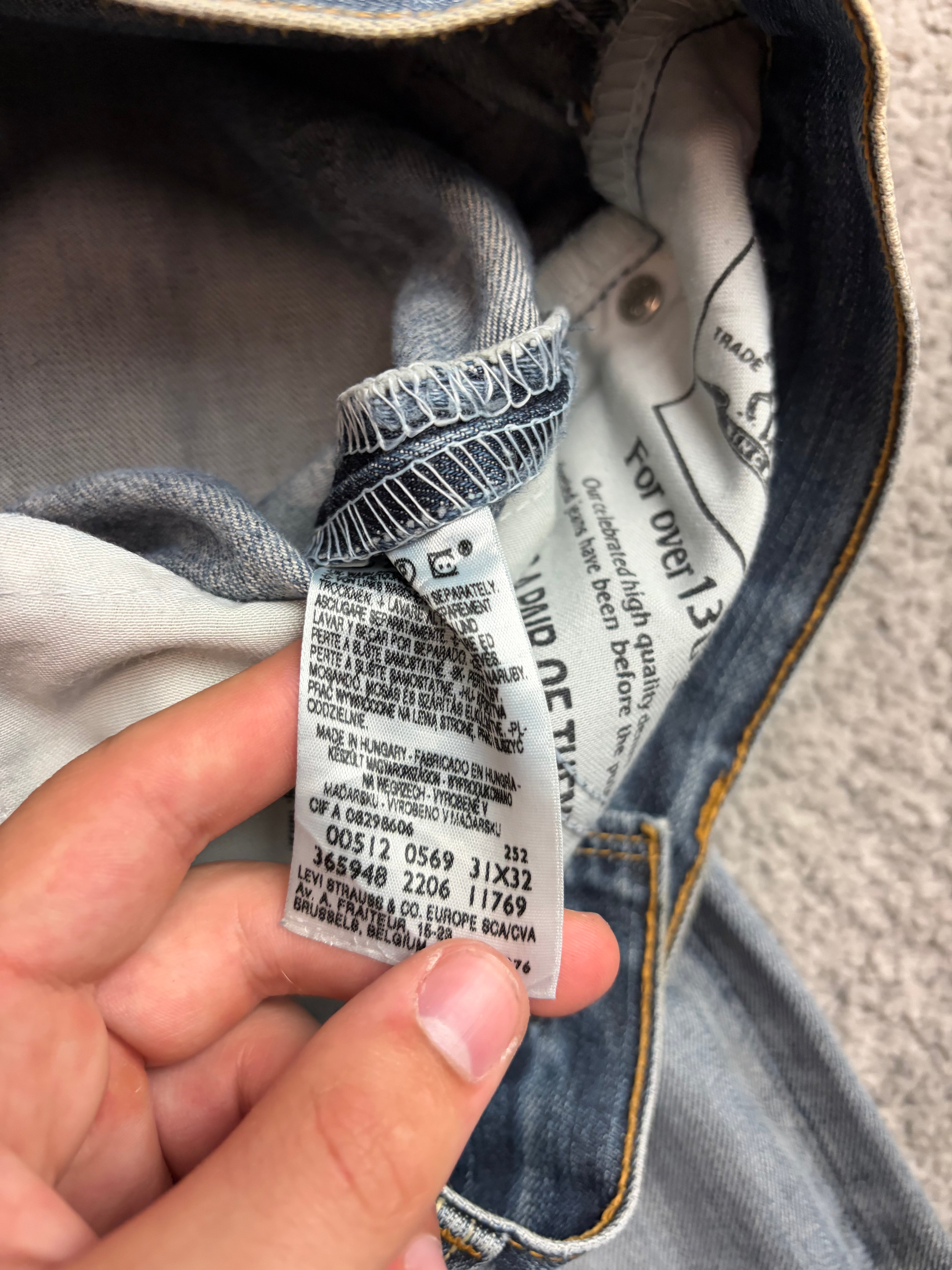 Levis 512 Bootcut (M)