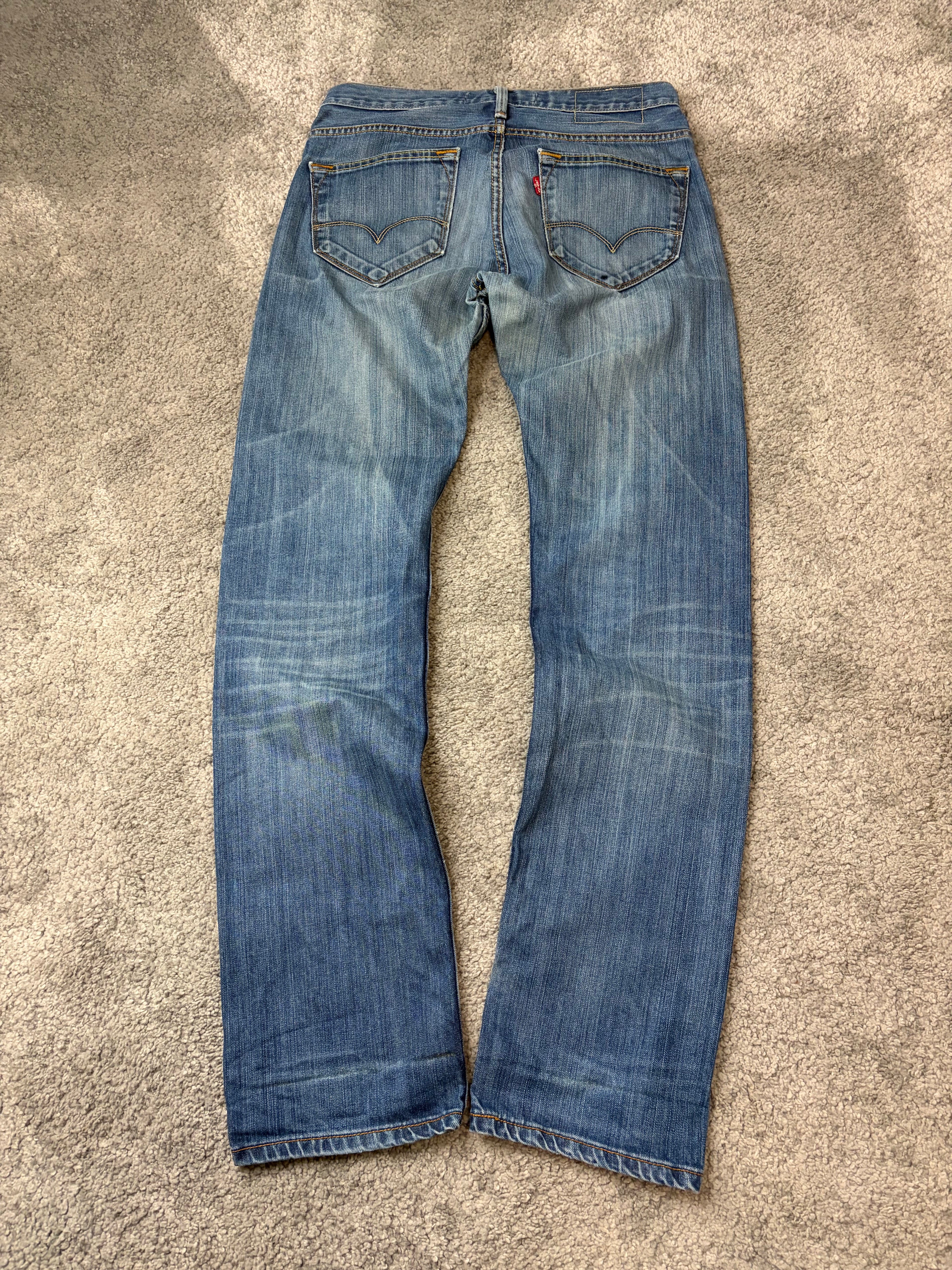 Levis 504 straight denim (S)