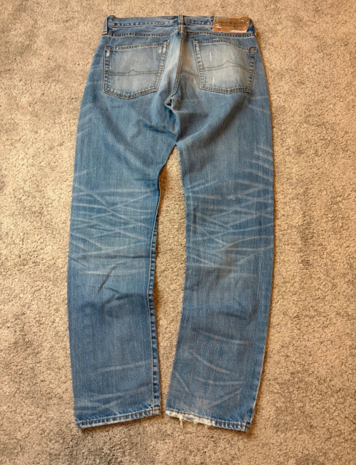Ralph Lauren washed denim (M)