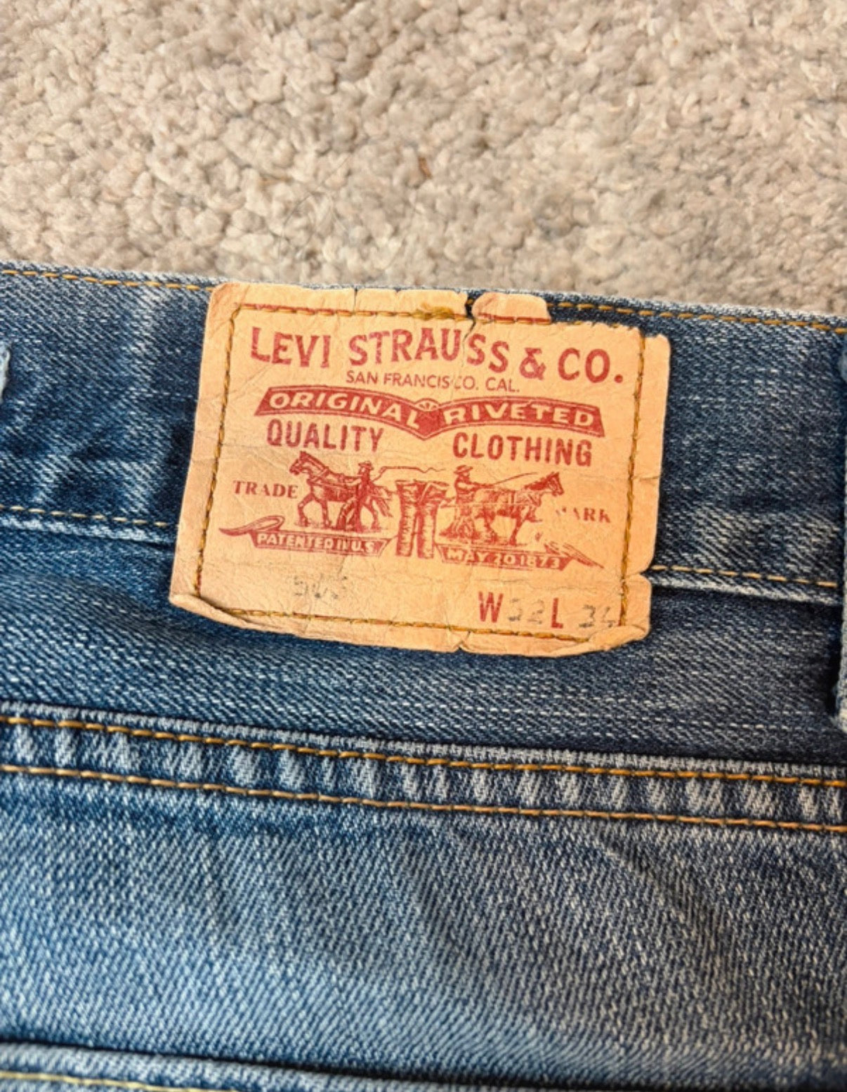 Levis 506 standard (S)