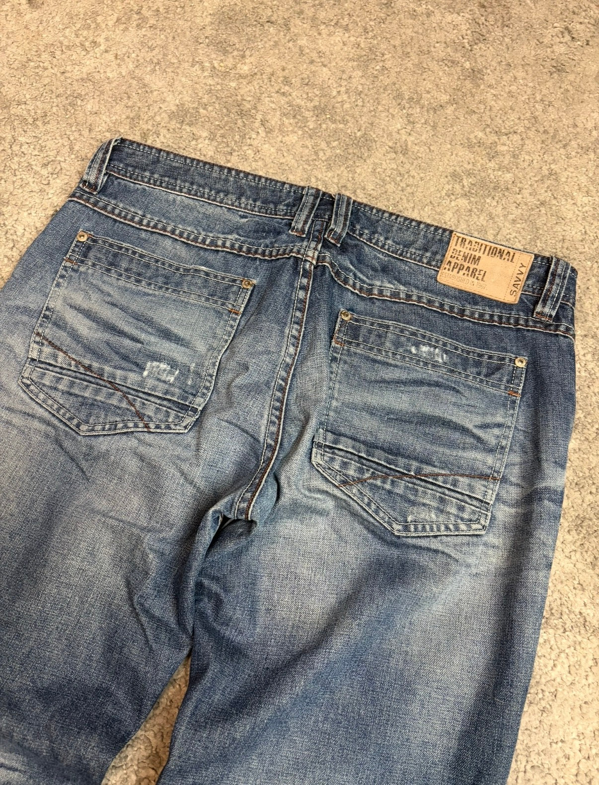 Archive washed denim (L)