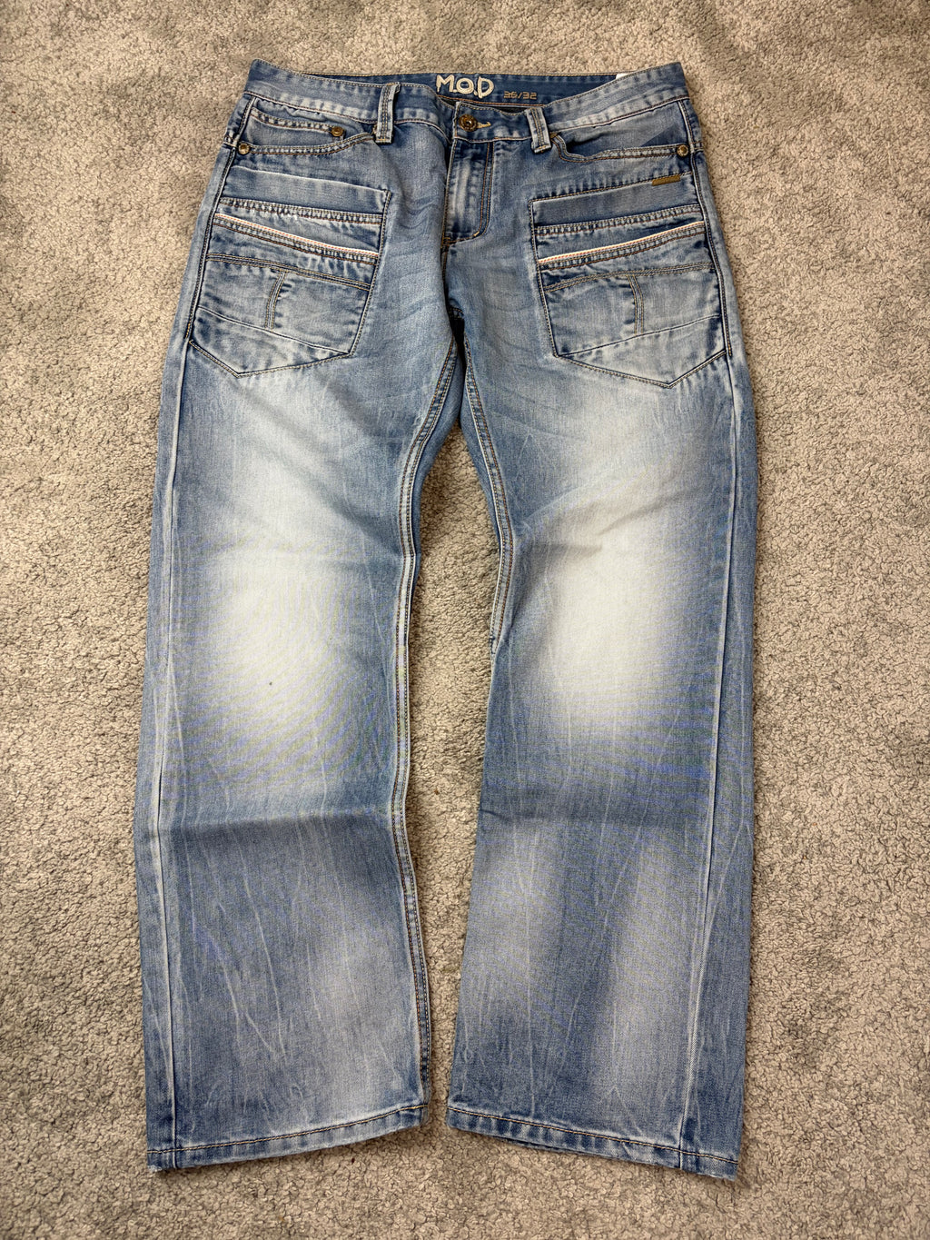 Archive straight denim (XL)