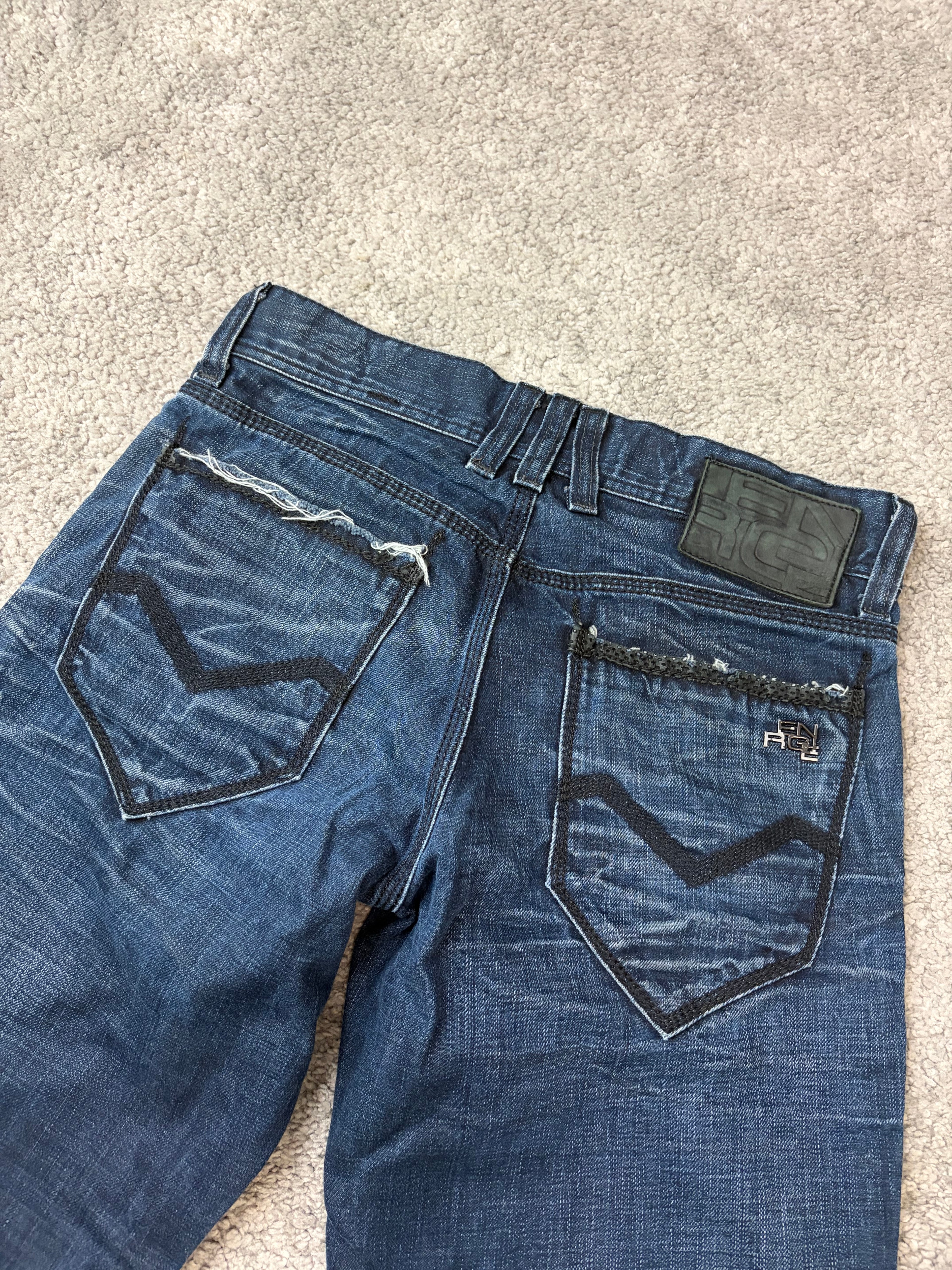 Archive washed denim (S)