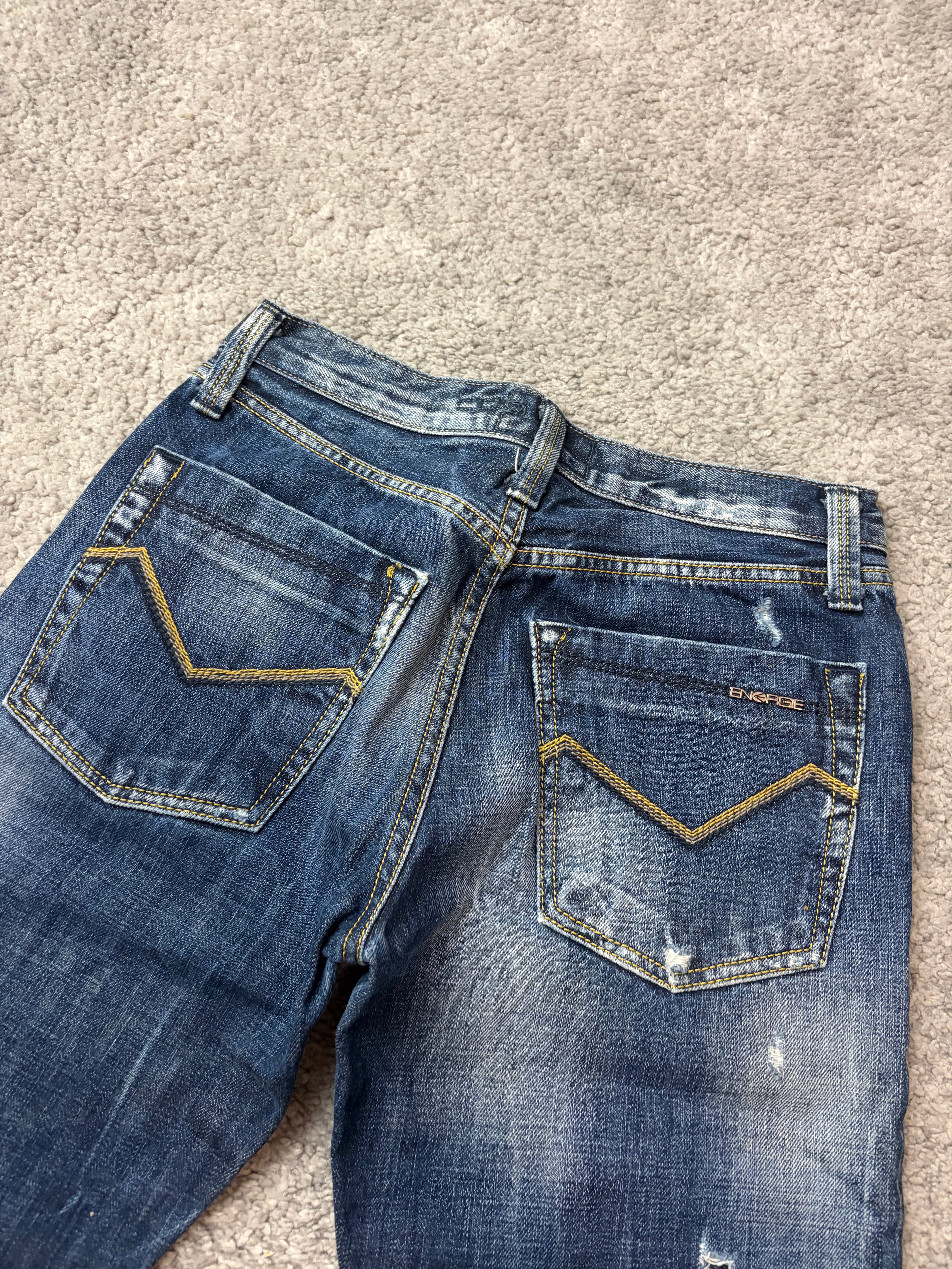 Archive washed denim (S)