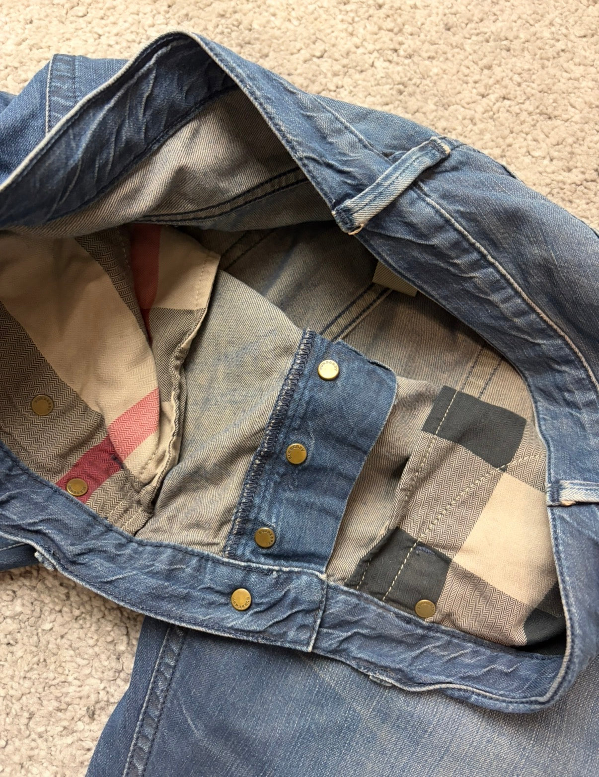 Burberry archive denim (
