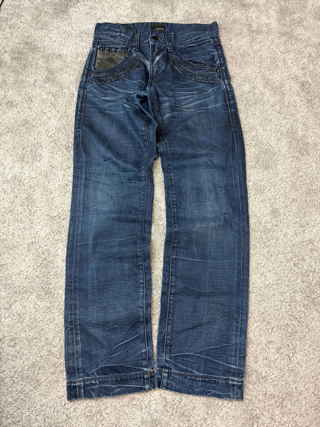Archive washed denim (S)