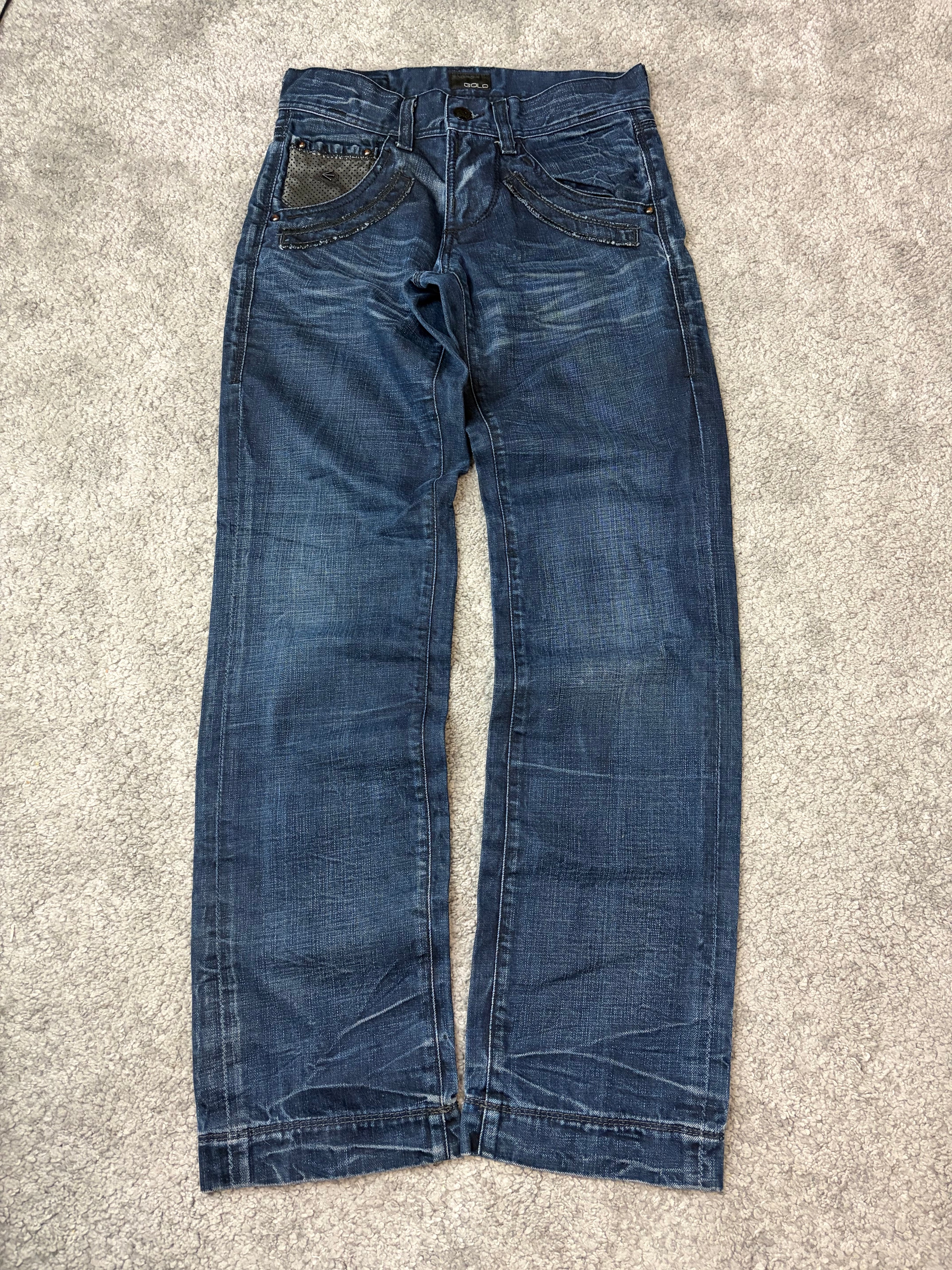 Archive washed denim (S)
