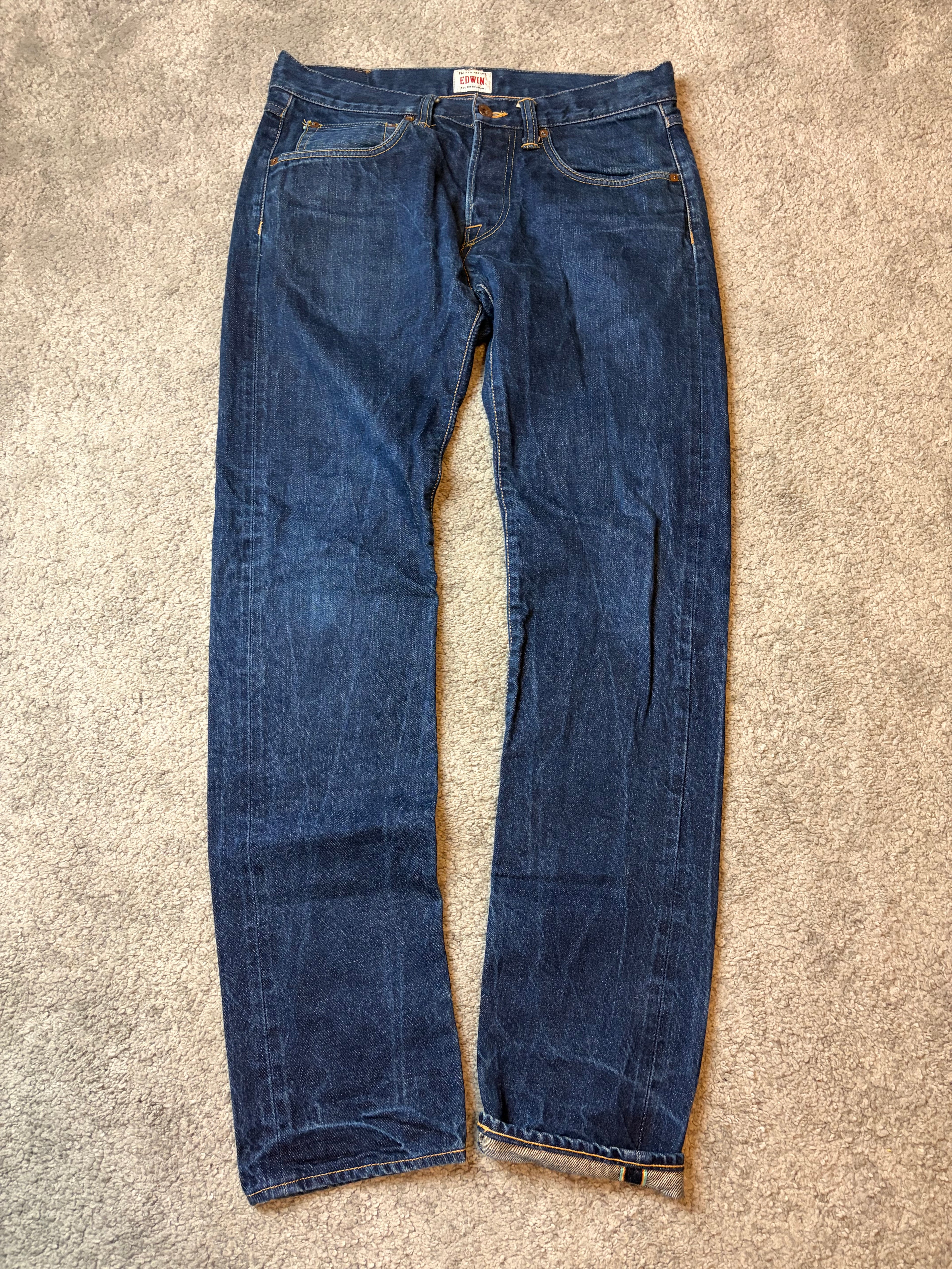 Edwin selvedge denim (M/L)