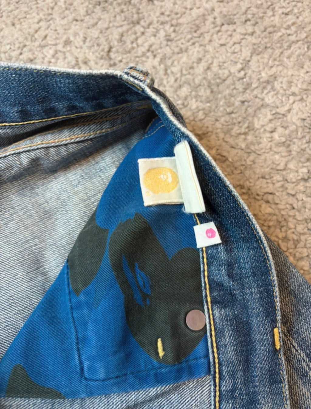 BAPE star jeans (S)
