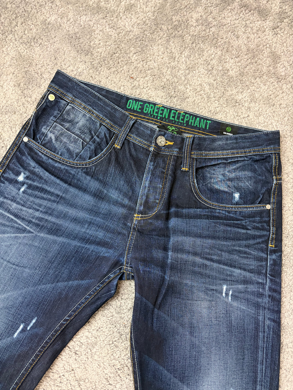 Crazy washed archive denim (L)