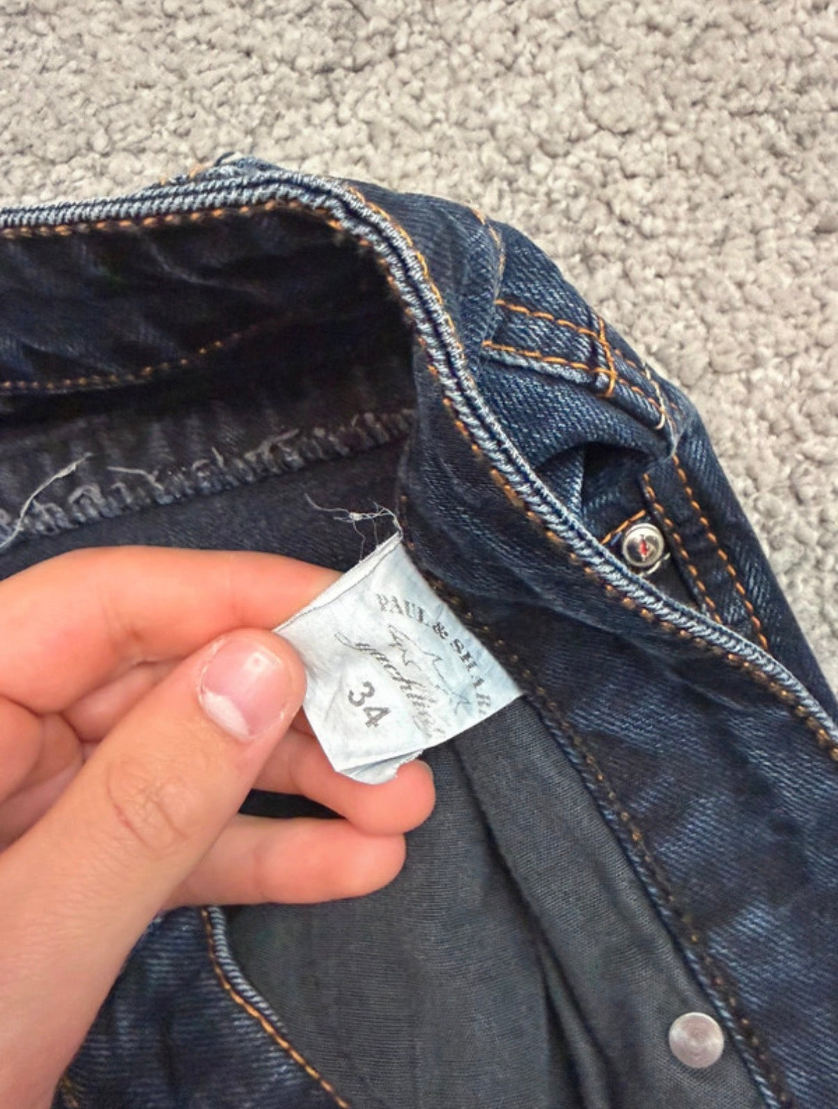 Paul&Shark grisch jeans (L)