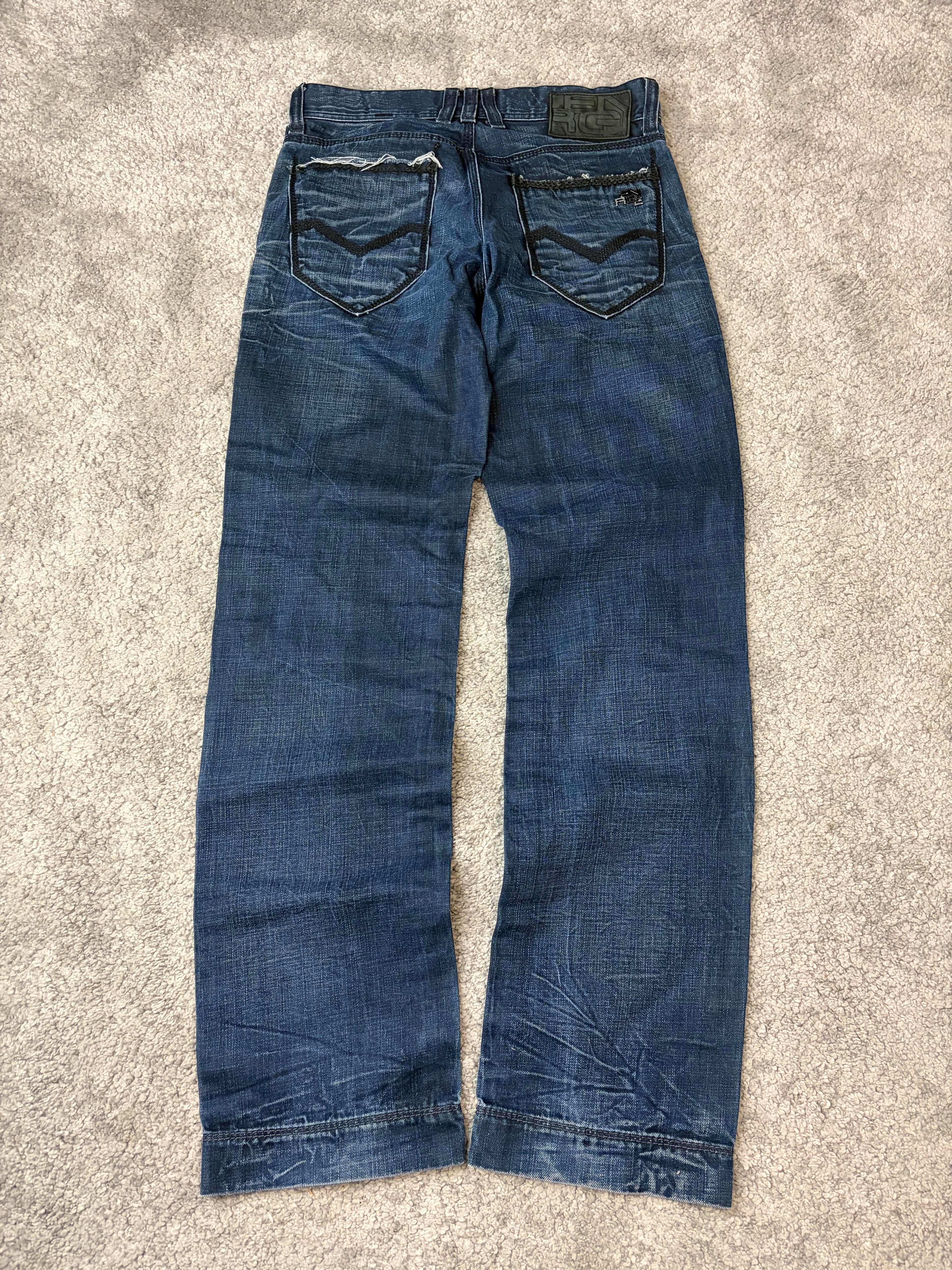 Archive washed denim (S)